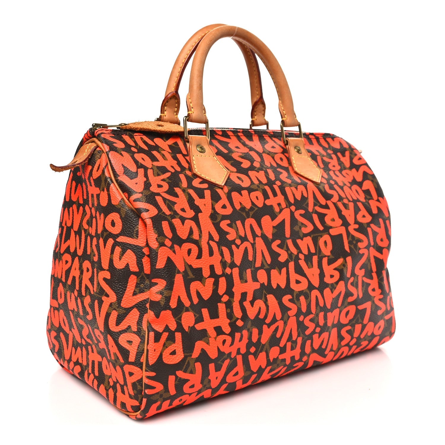 Monogram Graffiti Speedy 30 Orange