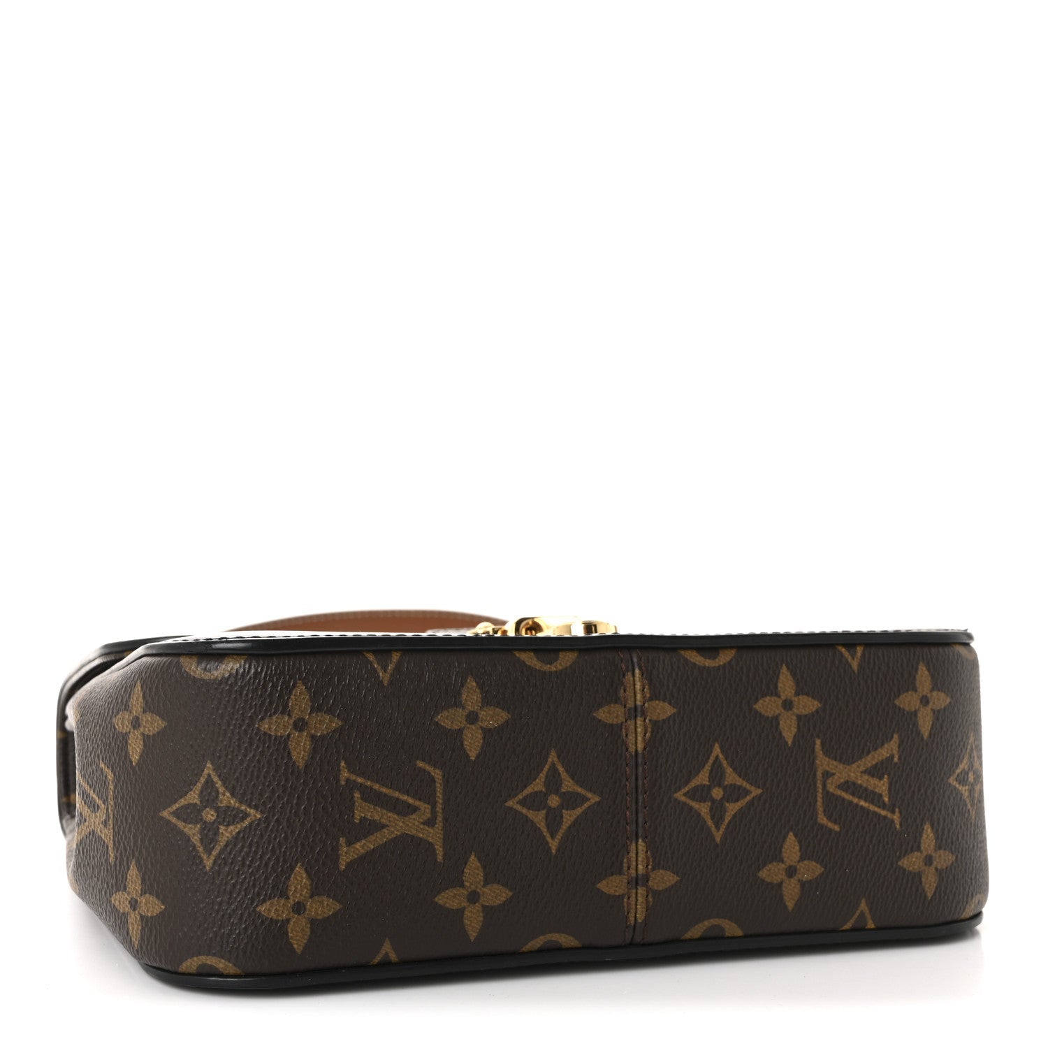 Patent Calfskin Monogram Cherrywood BB Black
