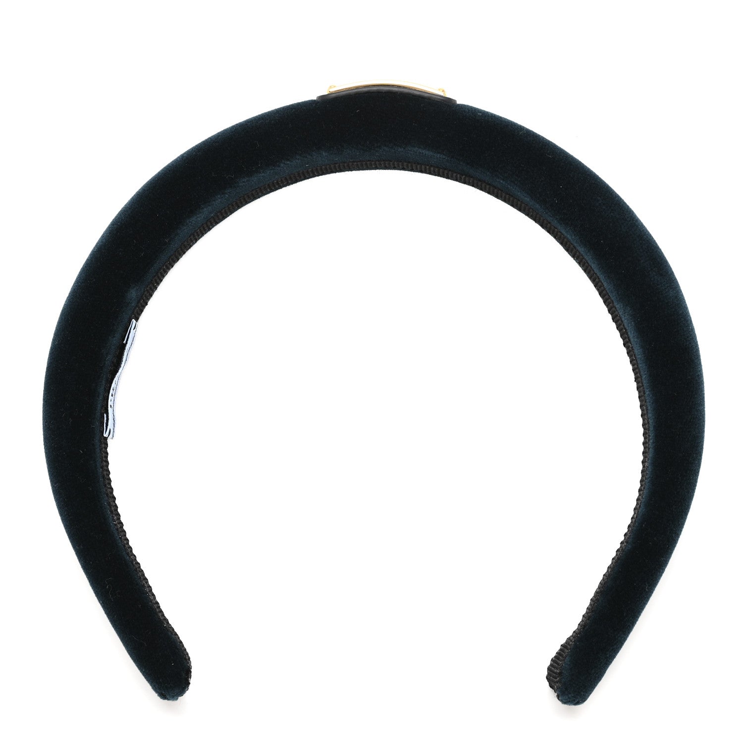 Velvet Headband Petrolio