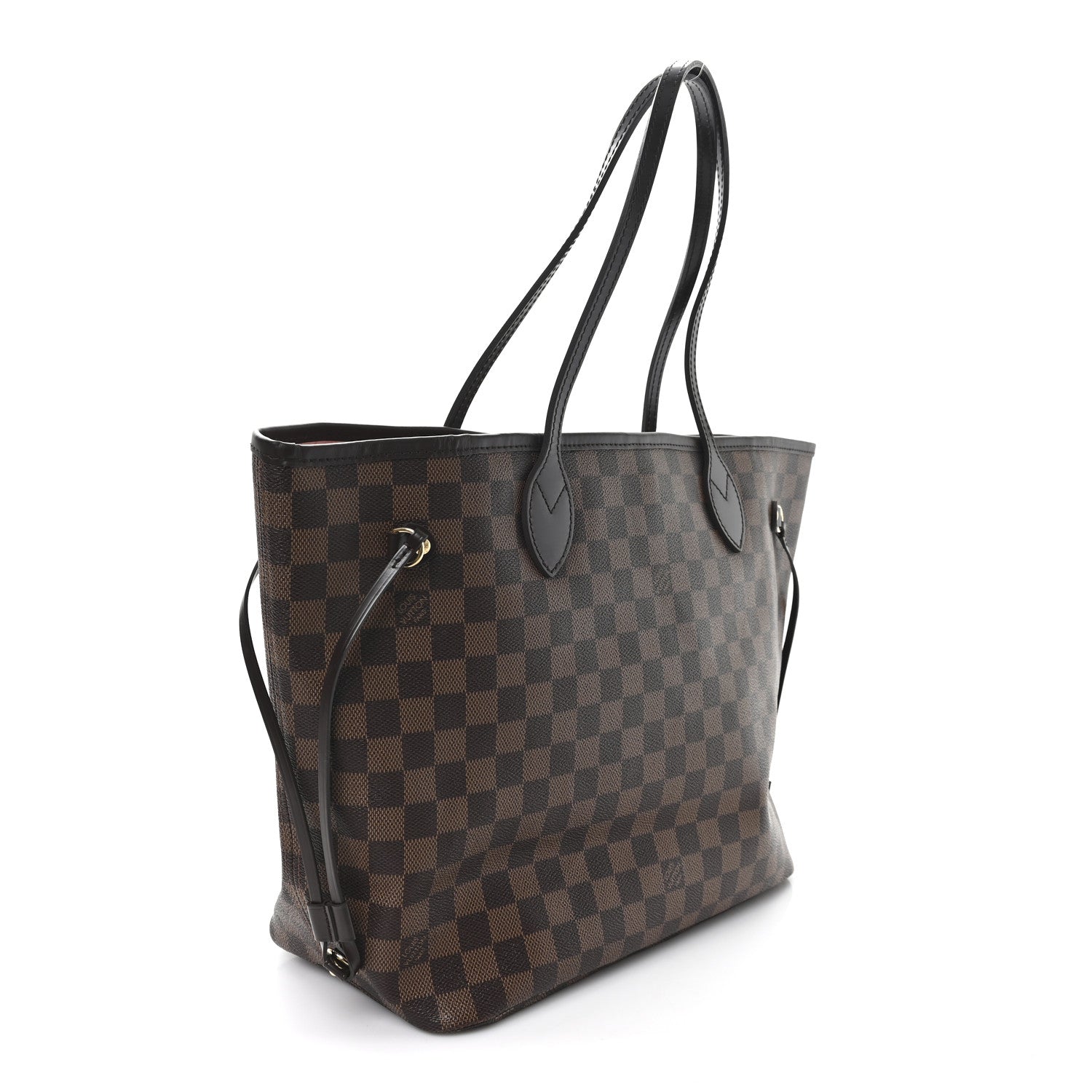 Damier Ebene Neo Neverfull MM Rose Ballerine