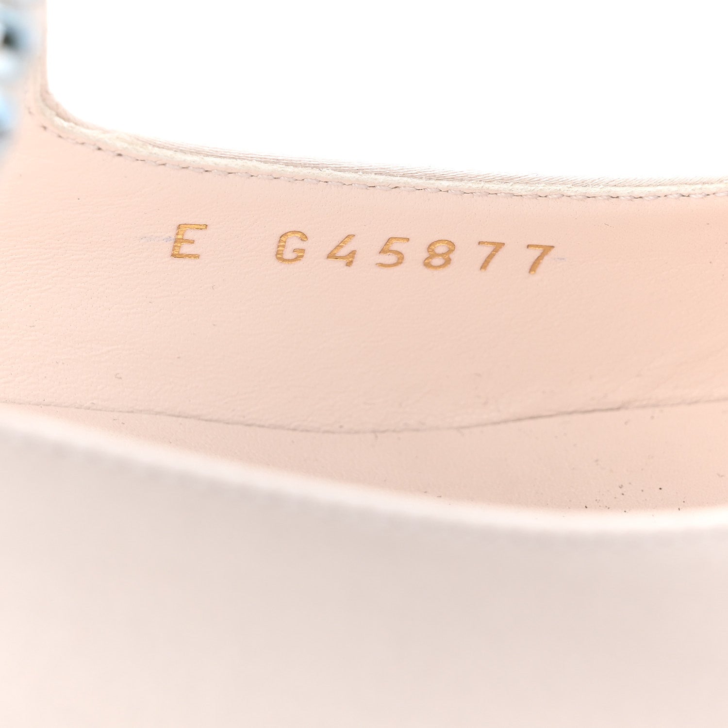 Strass Satin Grosgrain Mary Jane Flats 38 Ivory Black