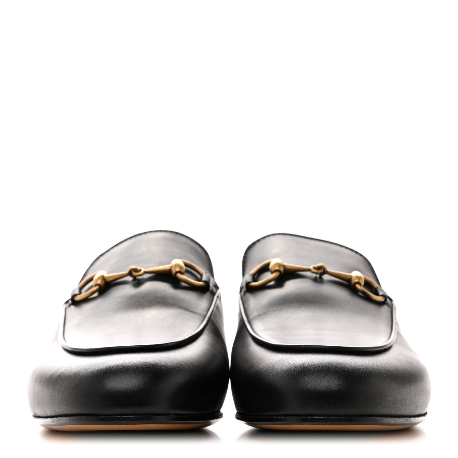 Calfskin Womens Princetown Slippers 40 Black