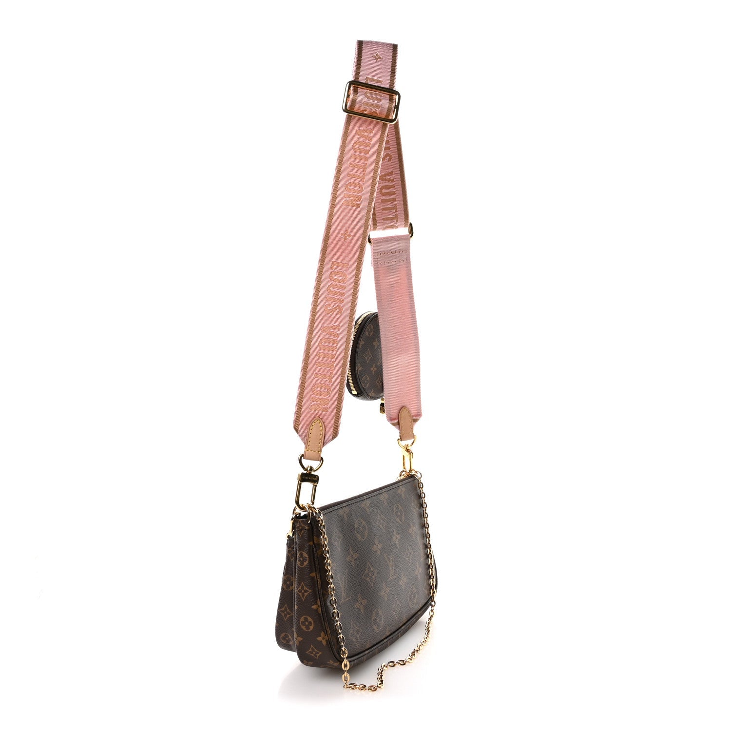 Monogram Multi Pochette Accessories Rose Clair