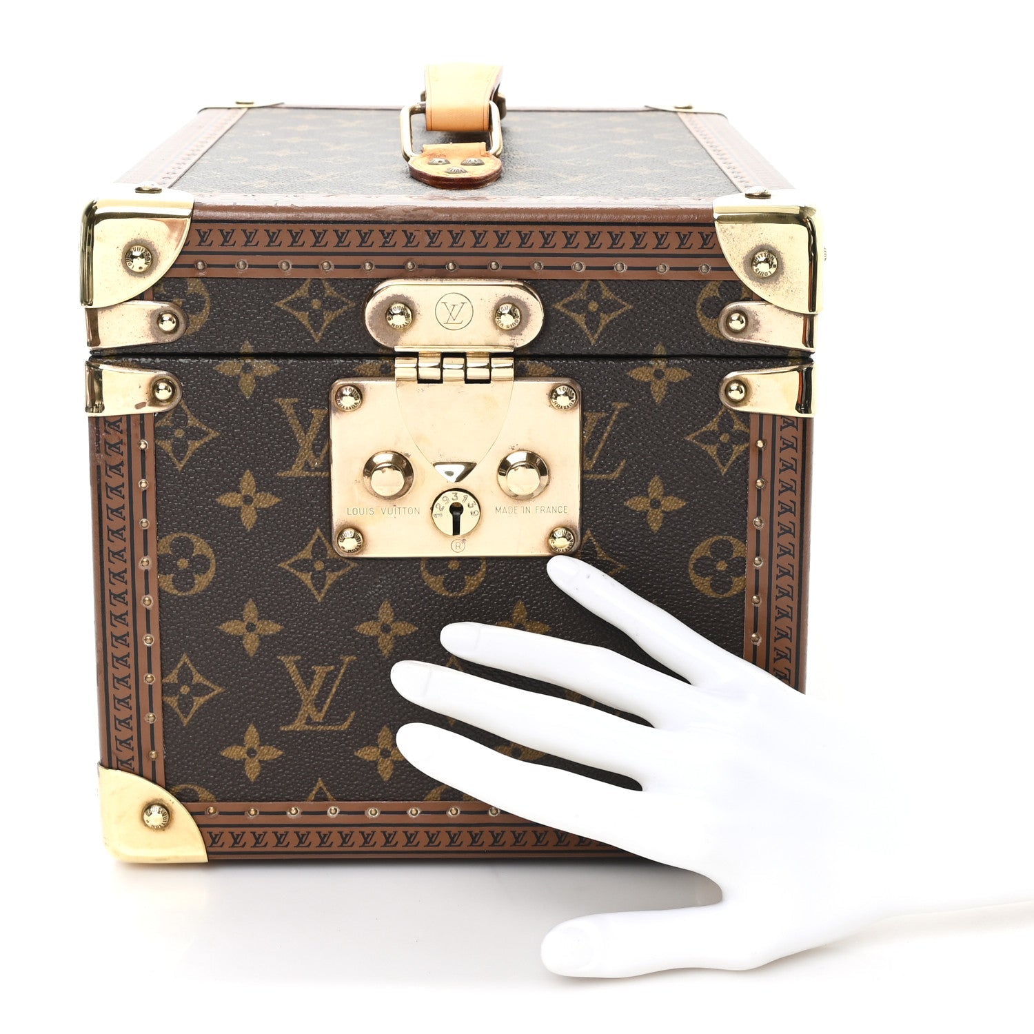 Monogram Boite Flacons Beauty Train Trunk Case