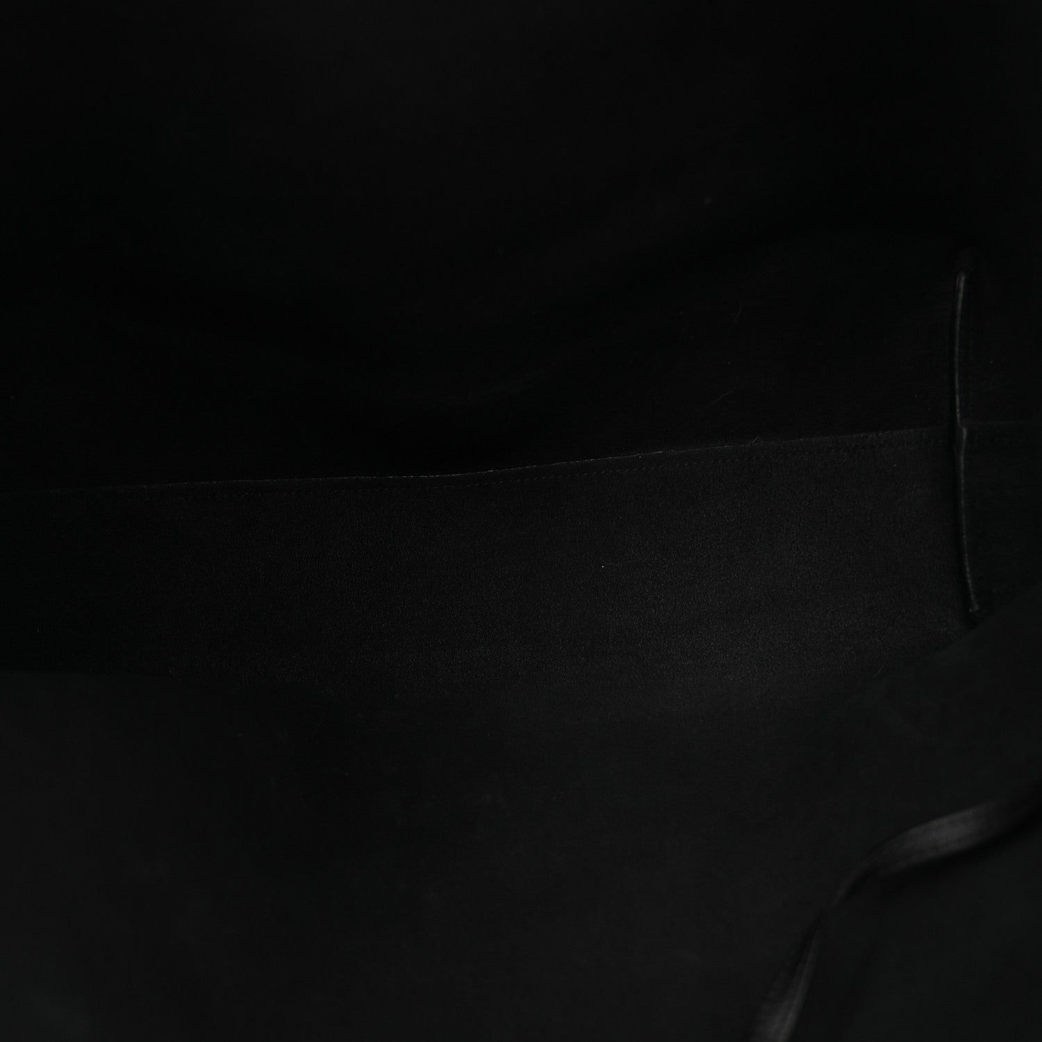 Calfskin Large Shopping Tote Black