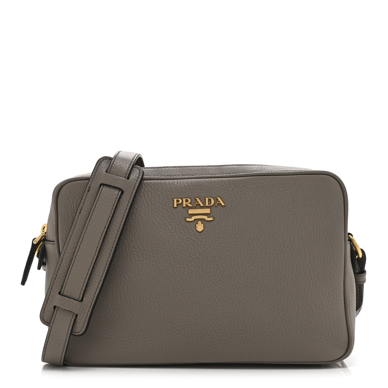 Vitello Phenix Camera Bag Argilla