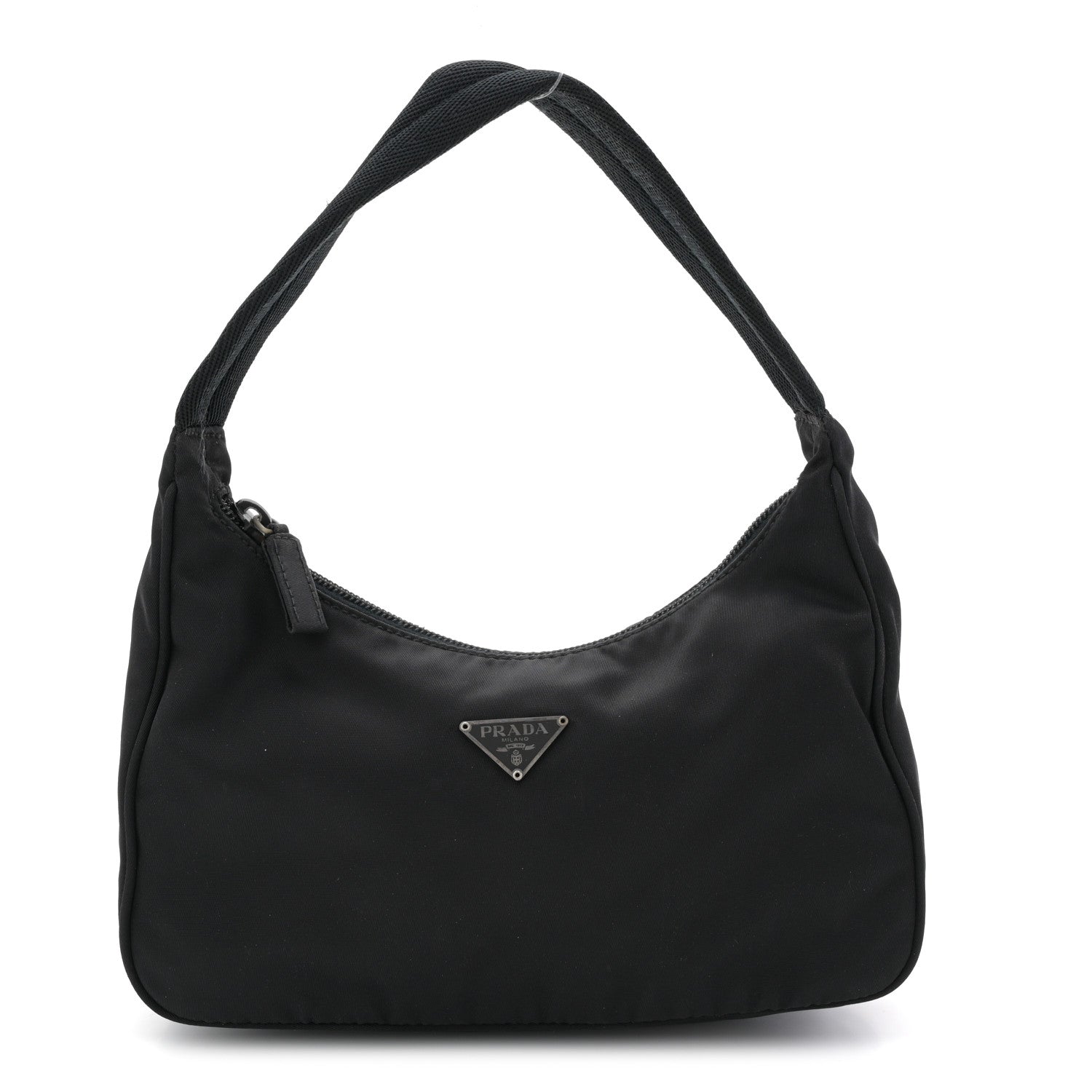 Tessuto Nylon Sport Mini Shoulder Bag Black