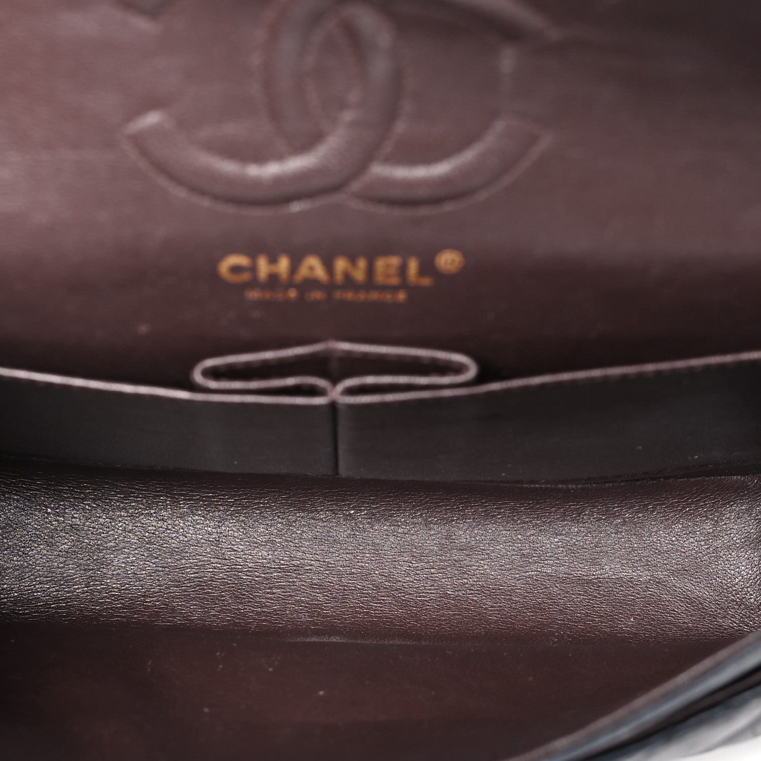 Lambskin Quilted Small Double Flap Black
