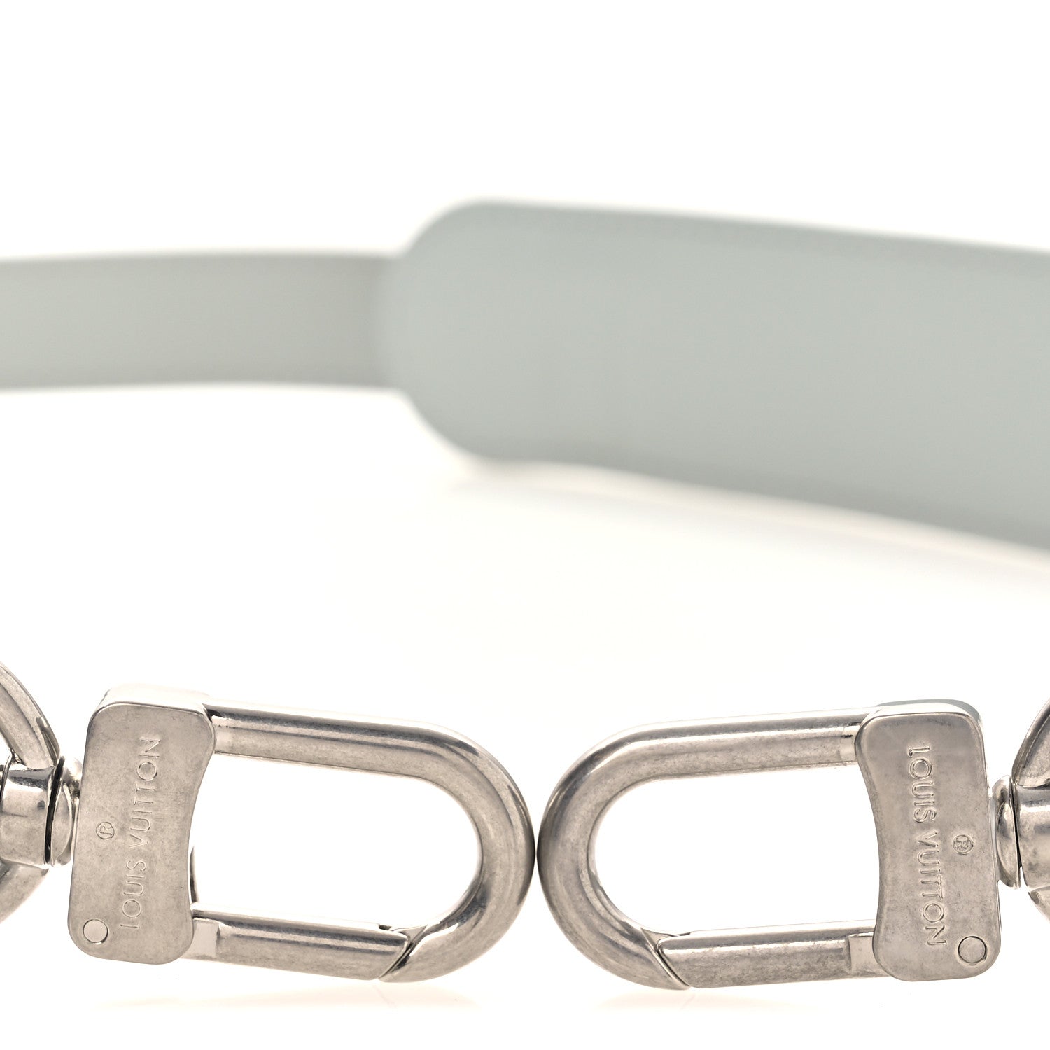Calfskin Adjustable Keepall Bandouliere Shoulder Strap Grey