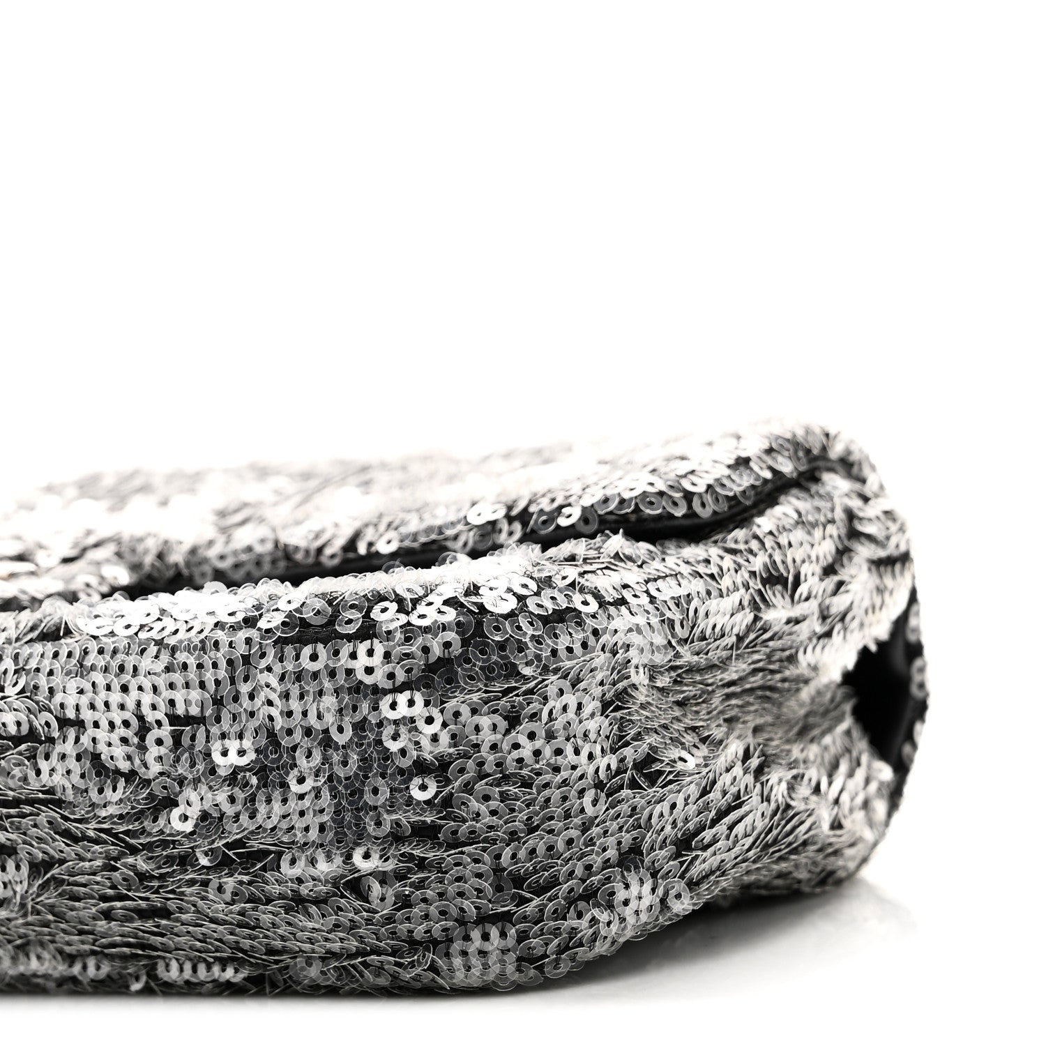 Sequin Mini Waterfall Flap Grey