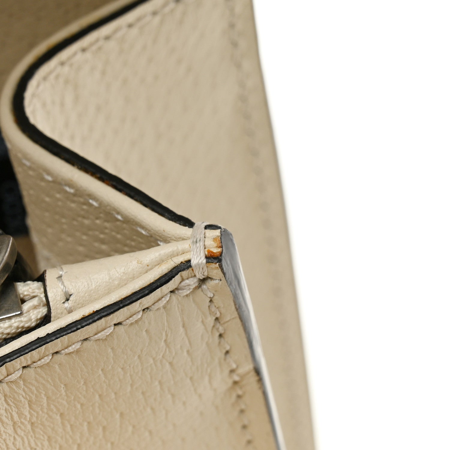 Textured Calfskin Crystal Small Dionysus Shoulder Bag Mystic White