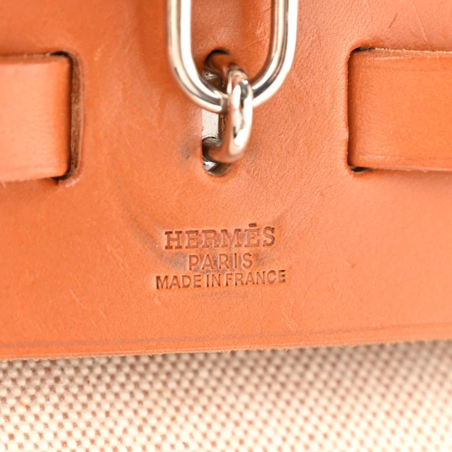 Toile Vache Calfskin Herbag 39 MM Natural