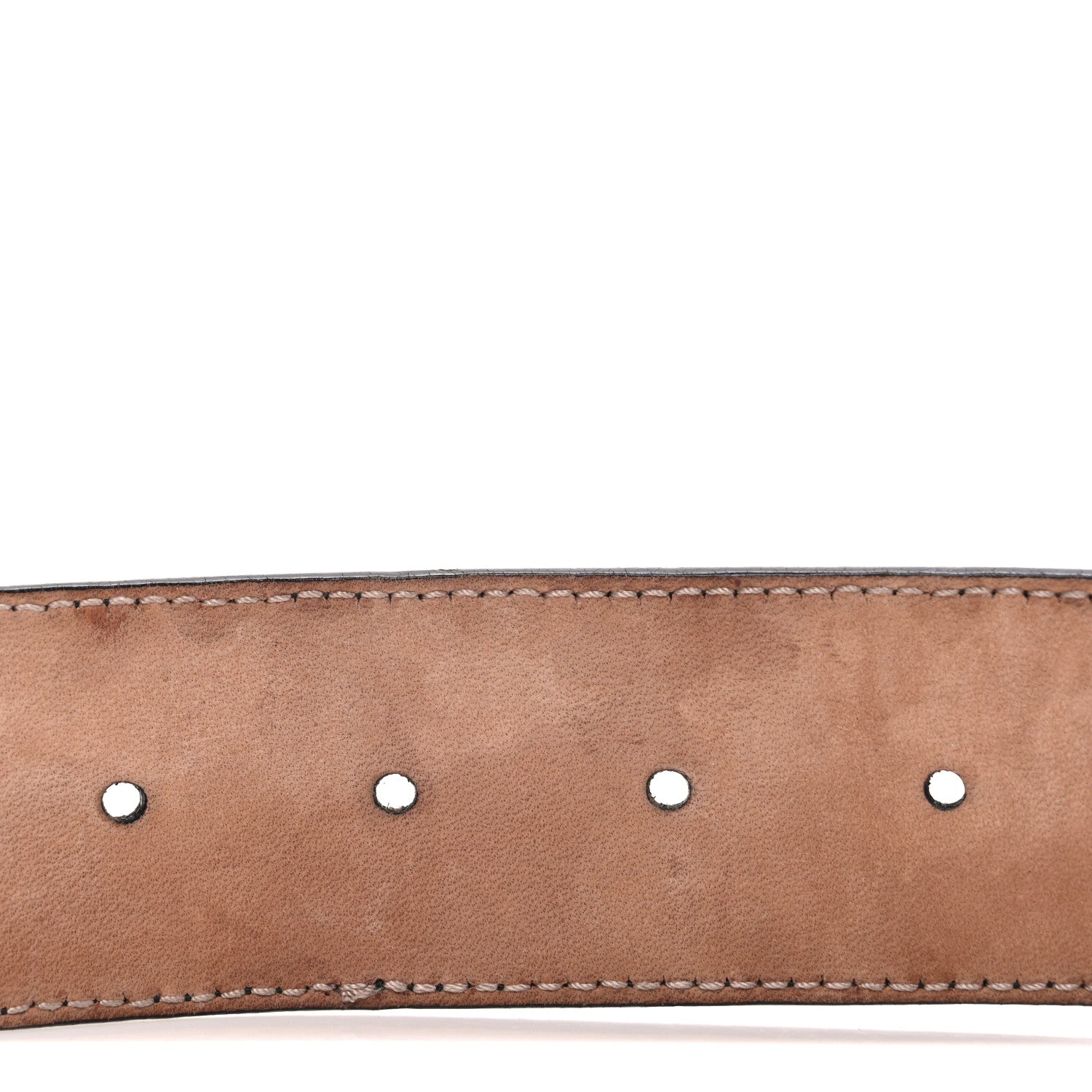 Calfskin Web Interlocking G Belt 95 38  Black