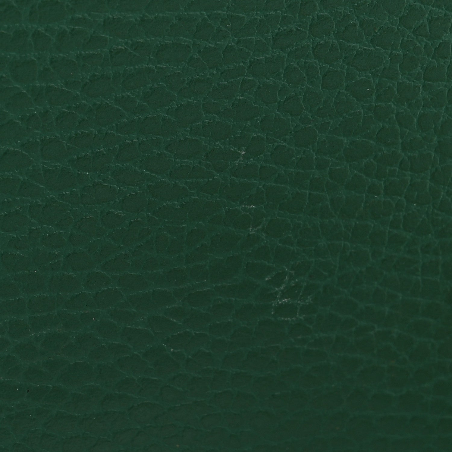 Dollar Calfskin Interlocking G Chain Wallet Emerald
