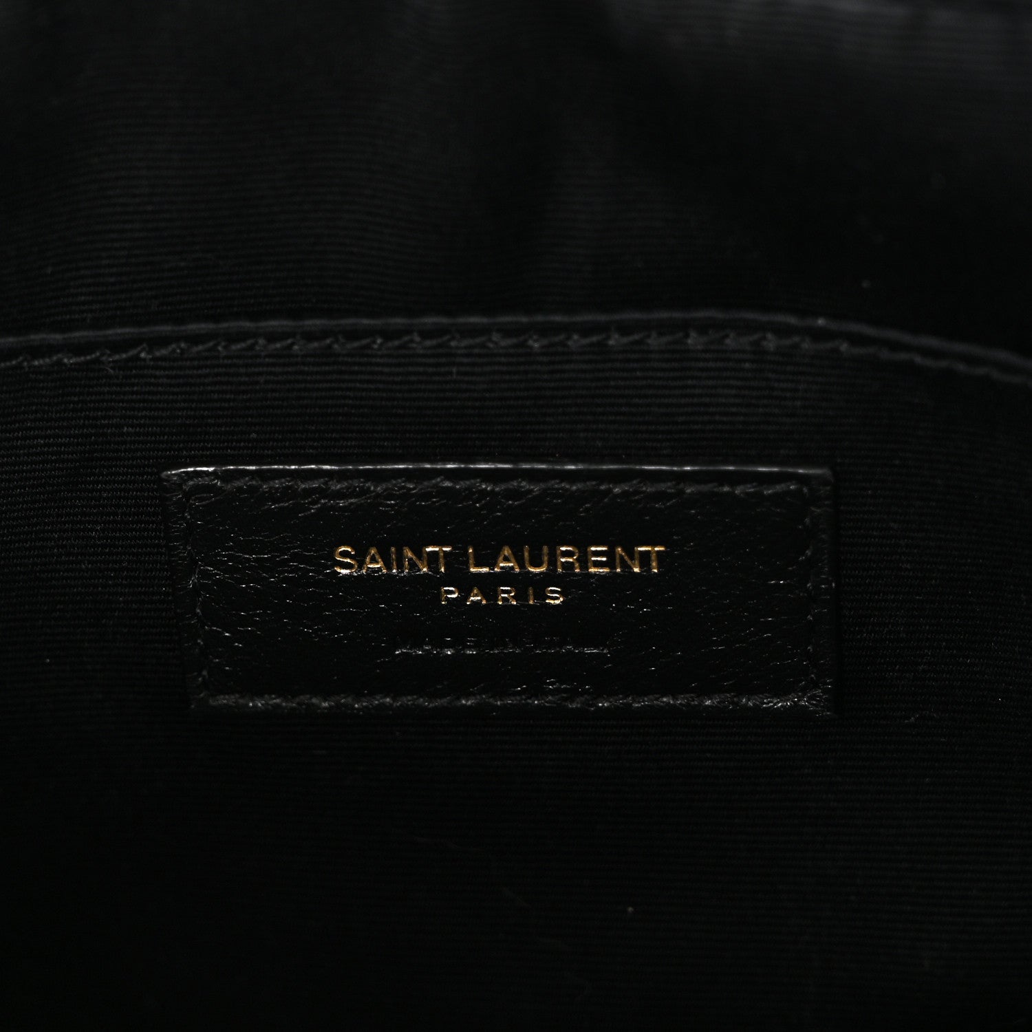 Calfskin Matelasse Monogram Lou Camera Bag Black