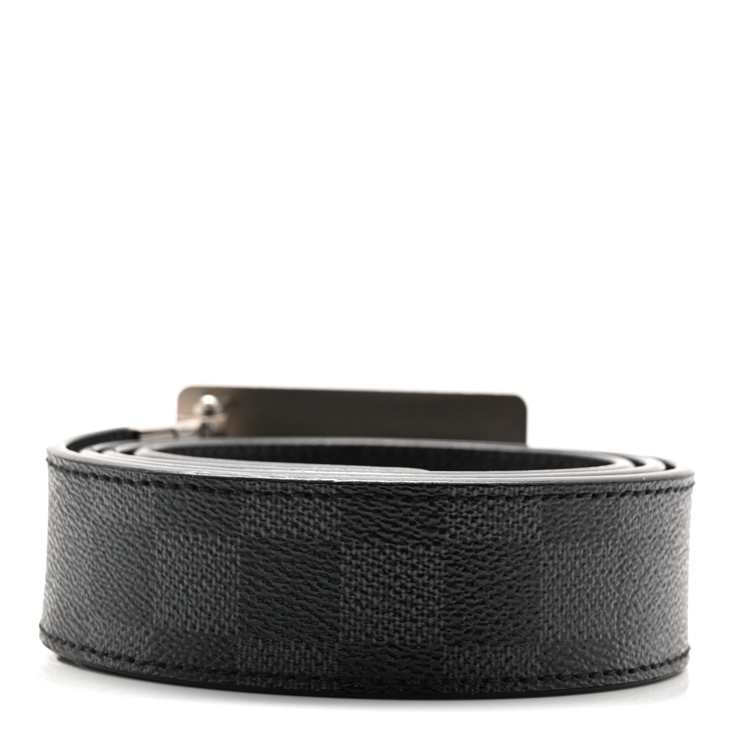 Damier Graphite 35mm LV Inventeur Reversible Belt 95 38