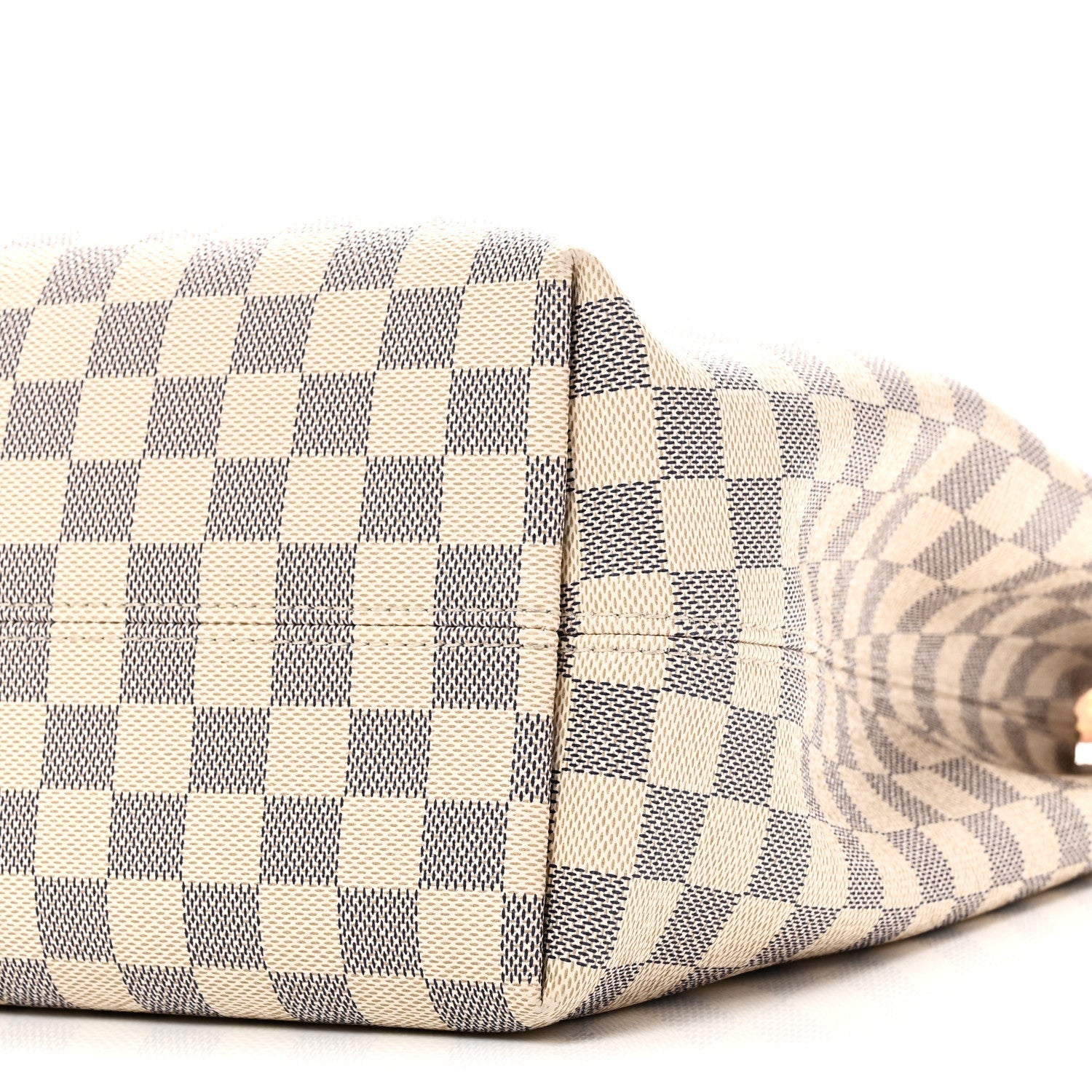 Damier Azur Graceful MM Rose Ballerine