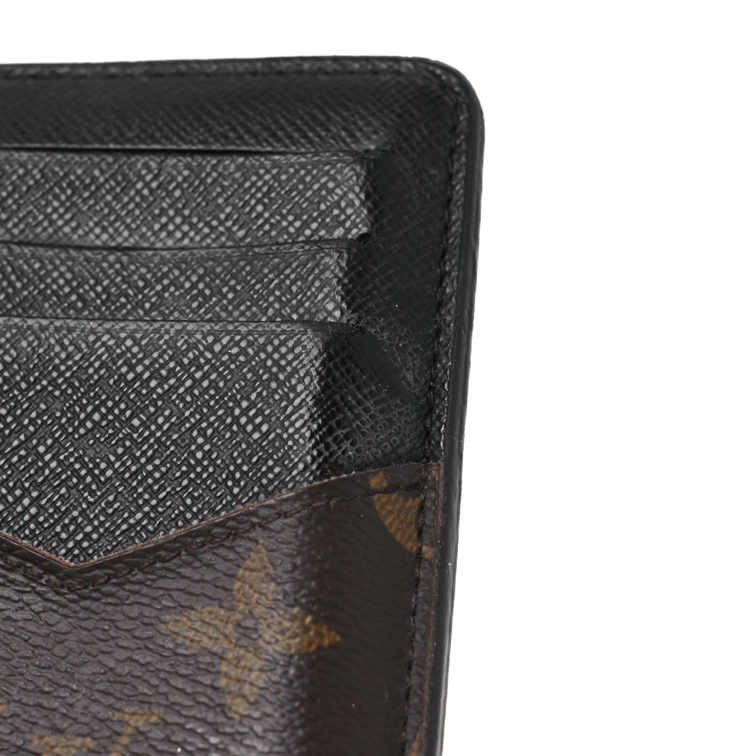 Monogram Recto Verso Card Holder Black