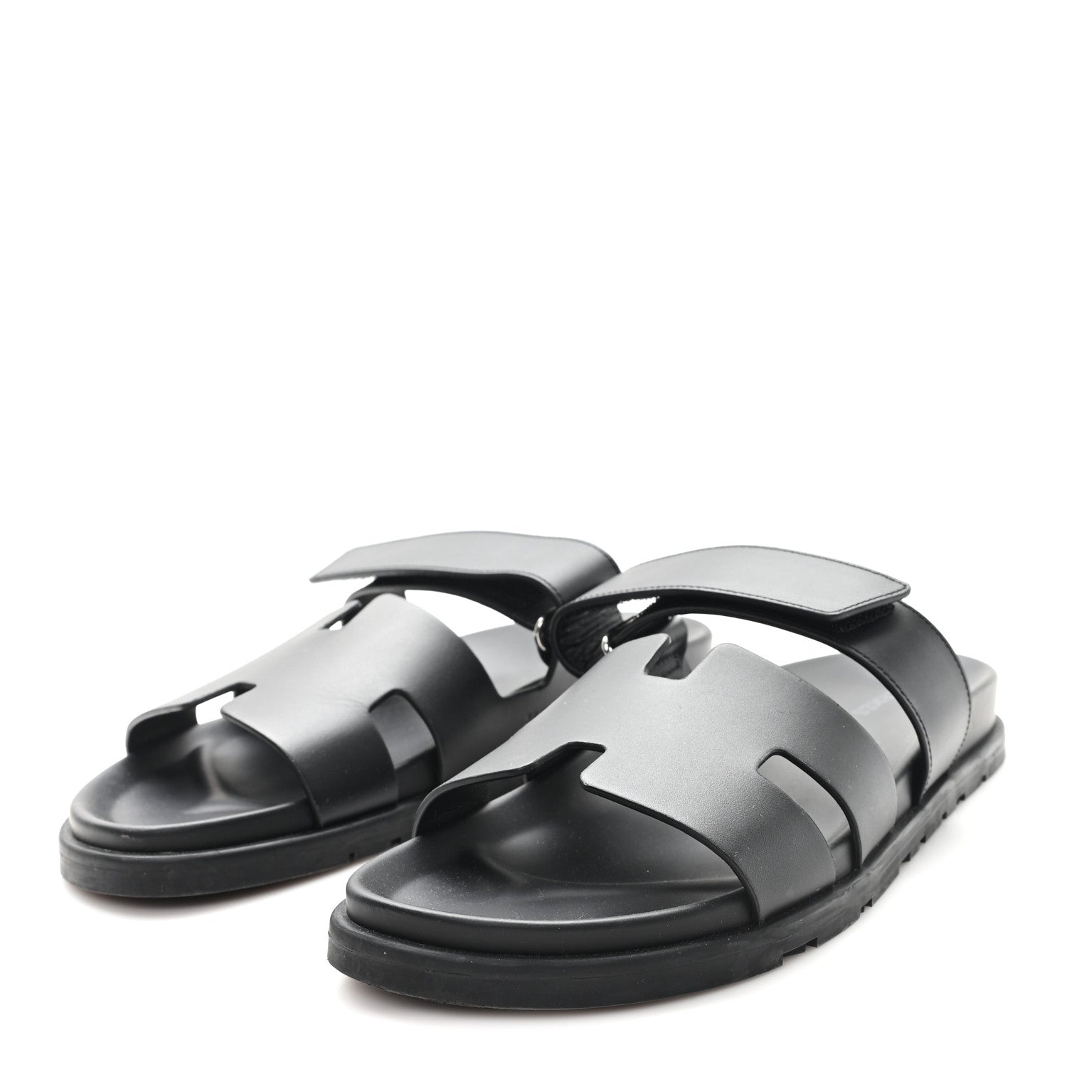 Calfskin Womens Chypre Sandals 41 Black