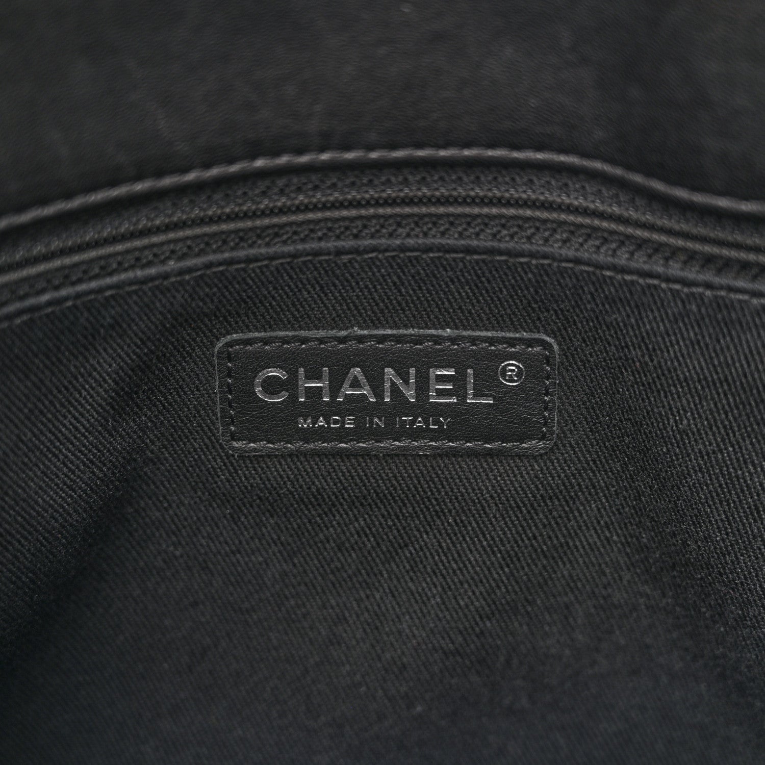 Lambskin Quilted Chic and Soft Shopping Tote Black