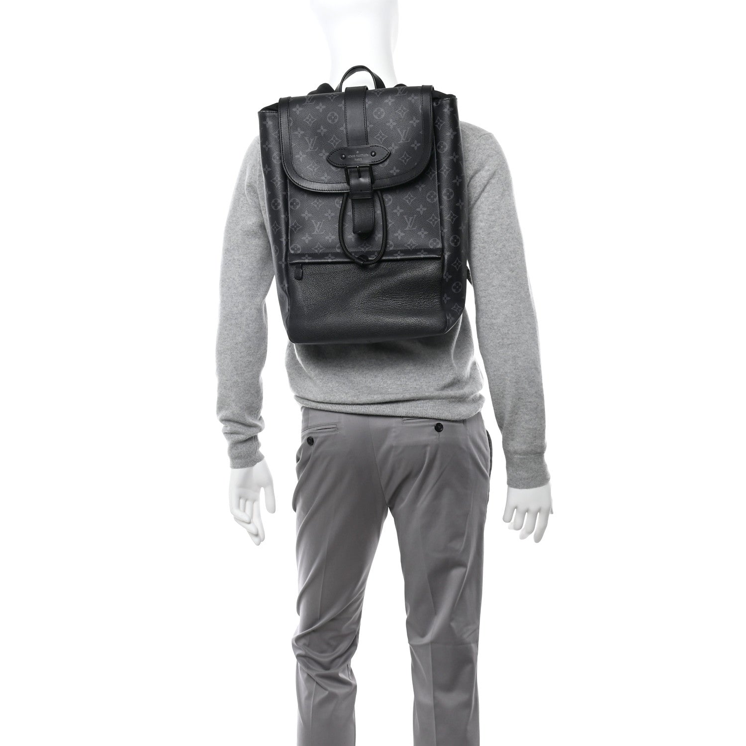 Monogram Eclipse Saumur Backpack