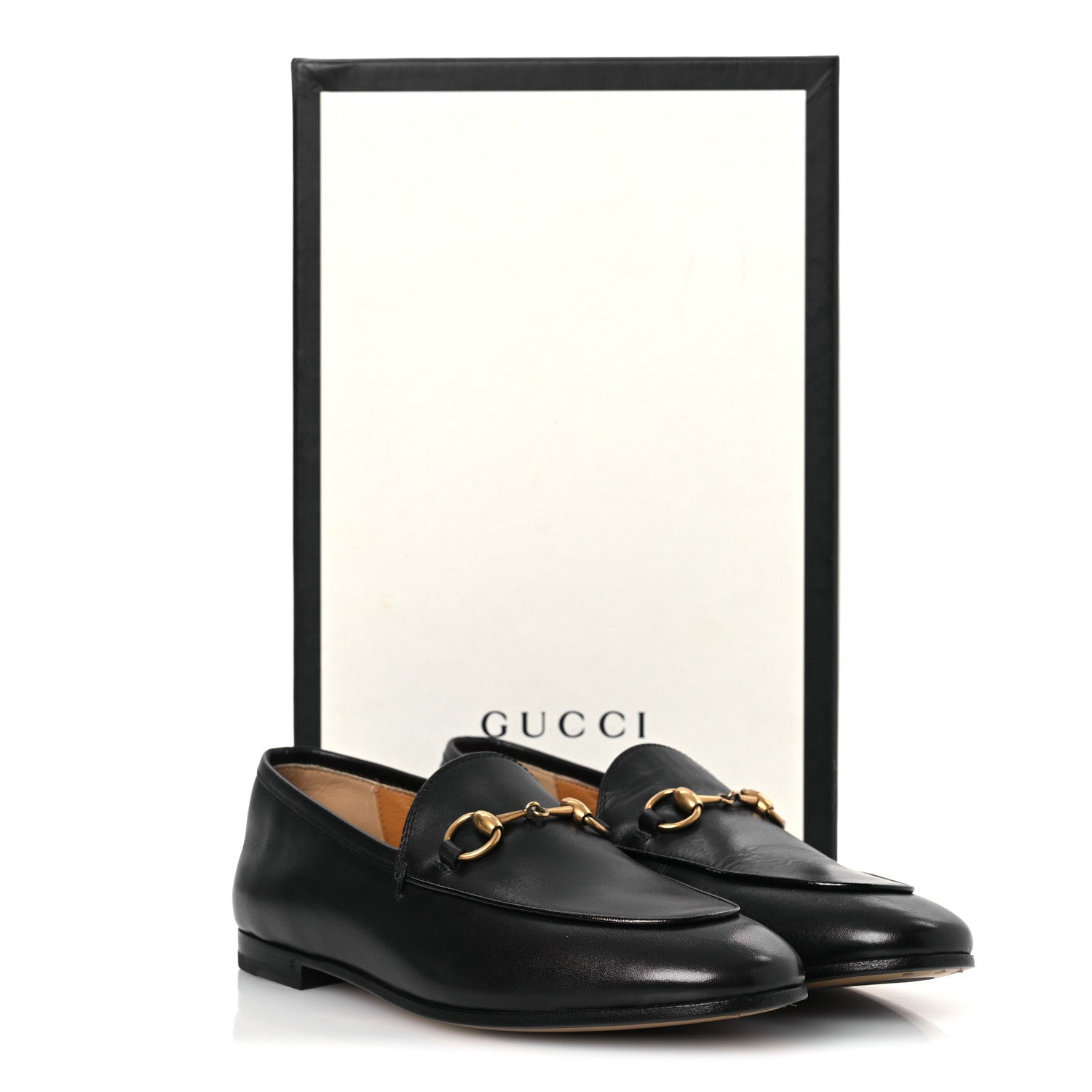 Calfskin Womens Jordaan Loafers 35.5 Black