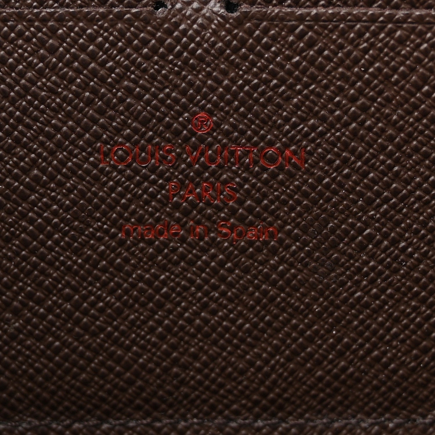 Damier Ebene Zippy Wallet