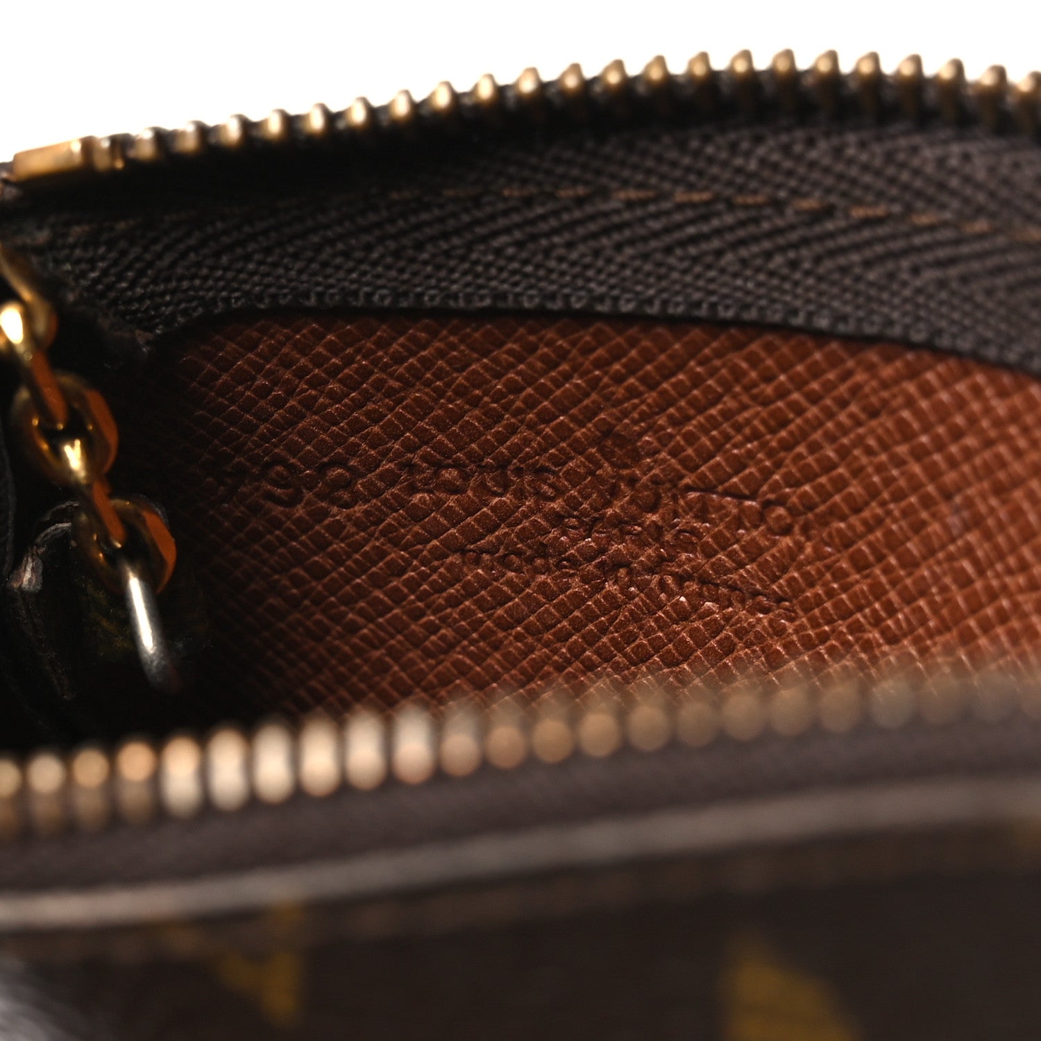 Monogram Key Pouch