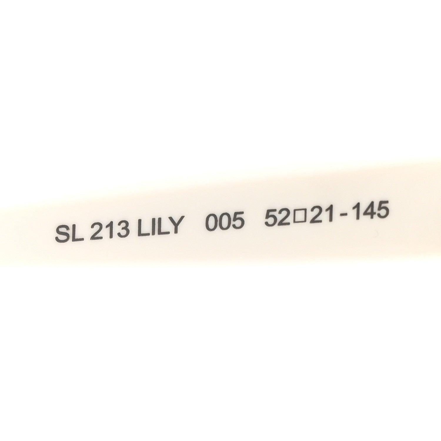 Acetate Lily Cat Eye Sunglasses SL213 White