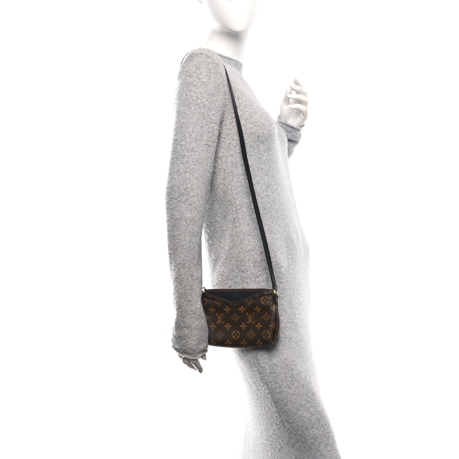 Monogram Pallas Crossbody Black