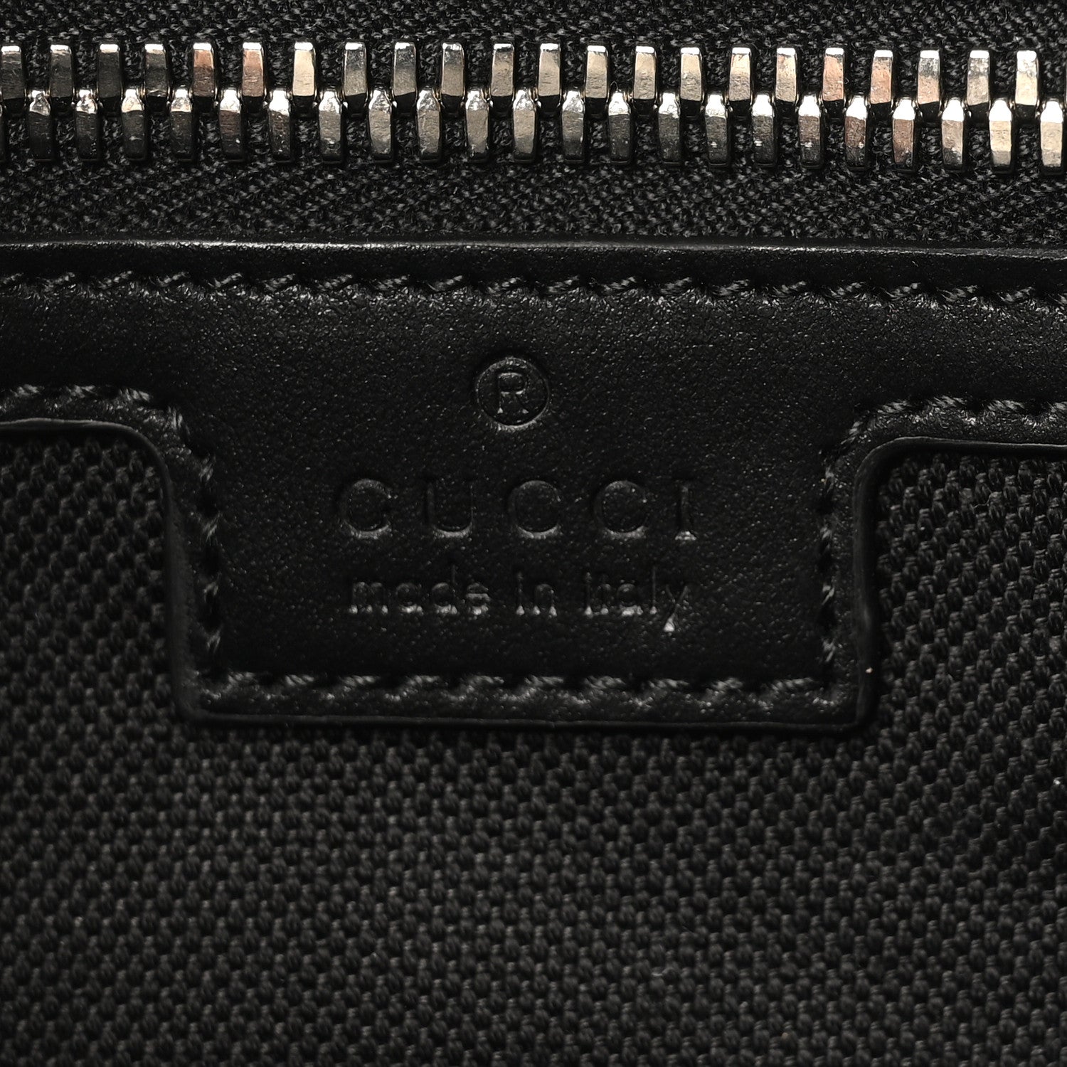 Soft GG Supreme Monogram Web Belt Bag Black Grey