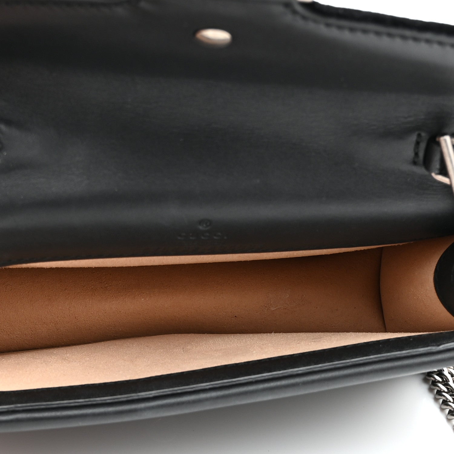 Suede Super Mini Dionysus Shoulder Bag Black
