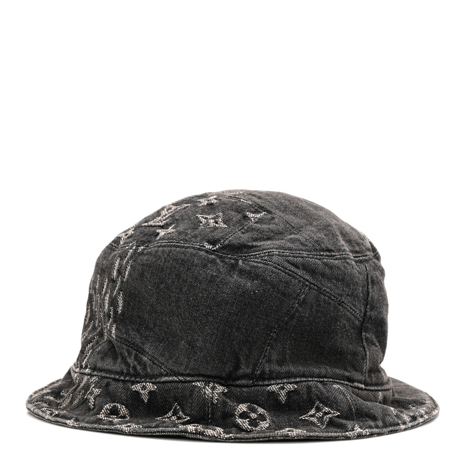 x NIGO Monogram Giant Denim Giant Damier Wave Sun Hat 60 Gray