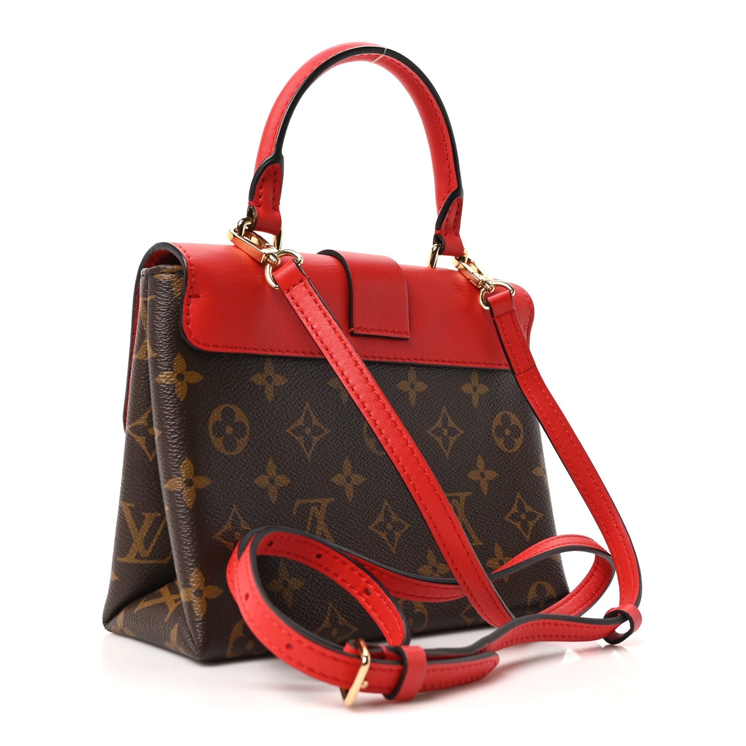 Monogram Locky BB Coquelicot