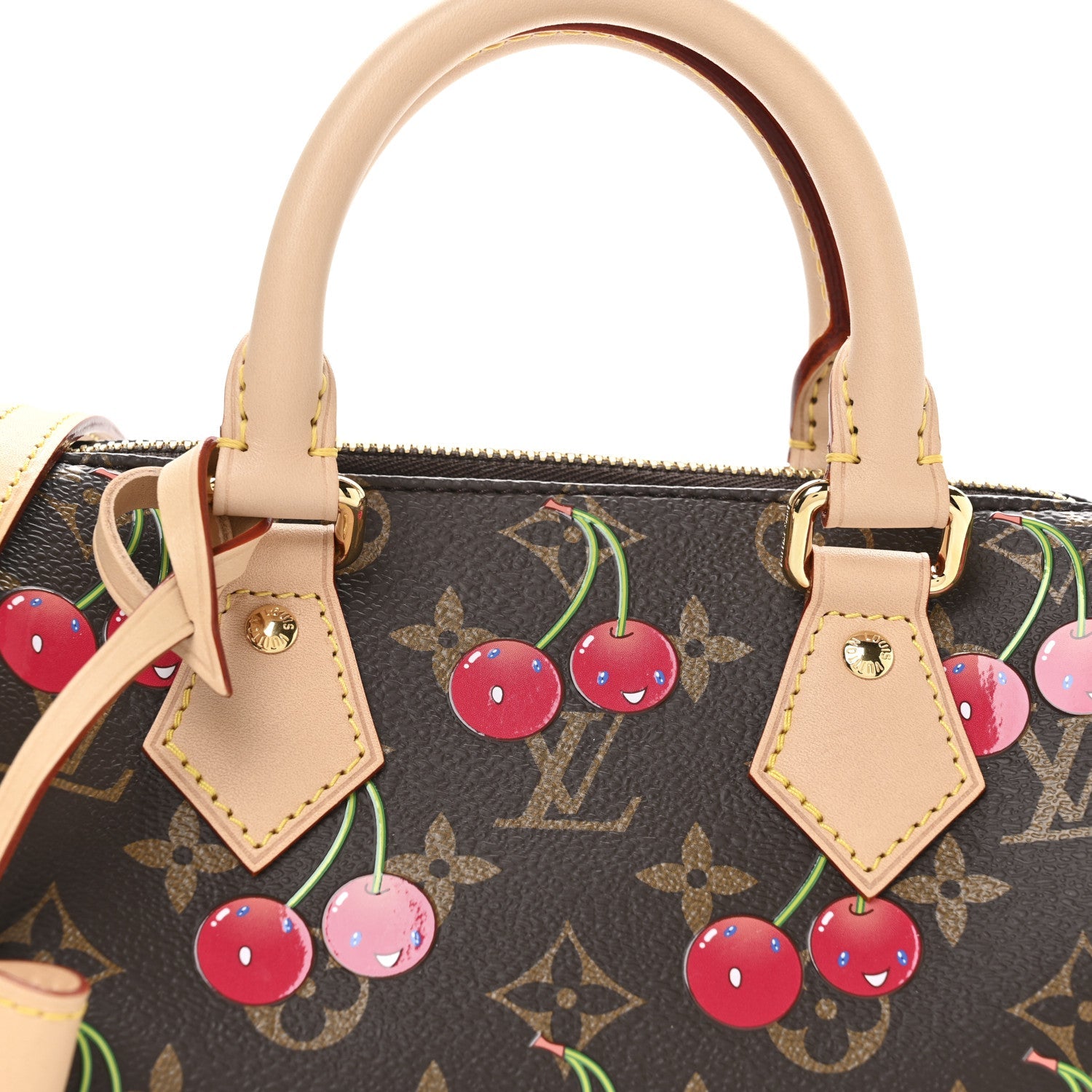 LV X TM Monogram Cerises Speedy Bandouliere 20
