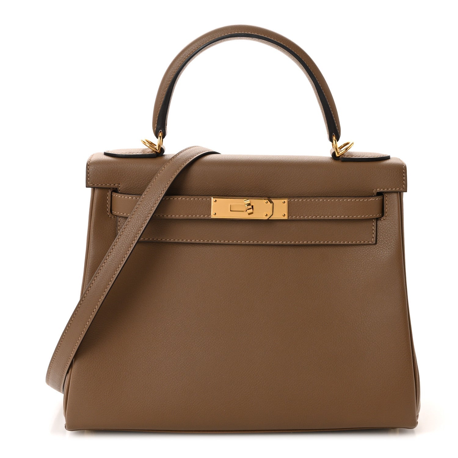 Evercolor Kelly Retourne 28  Beige De Weimar