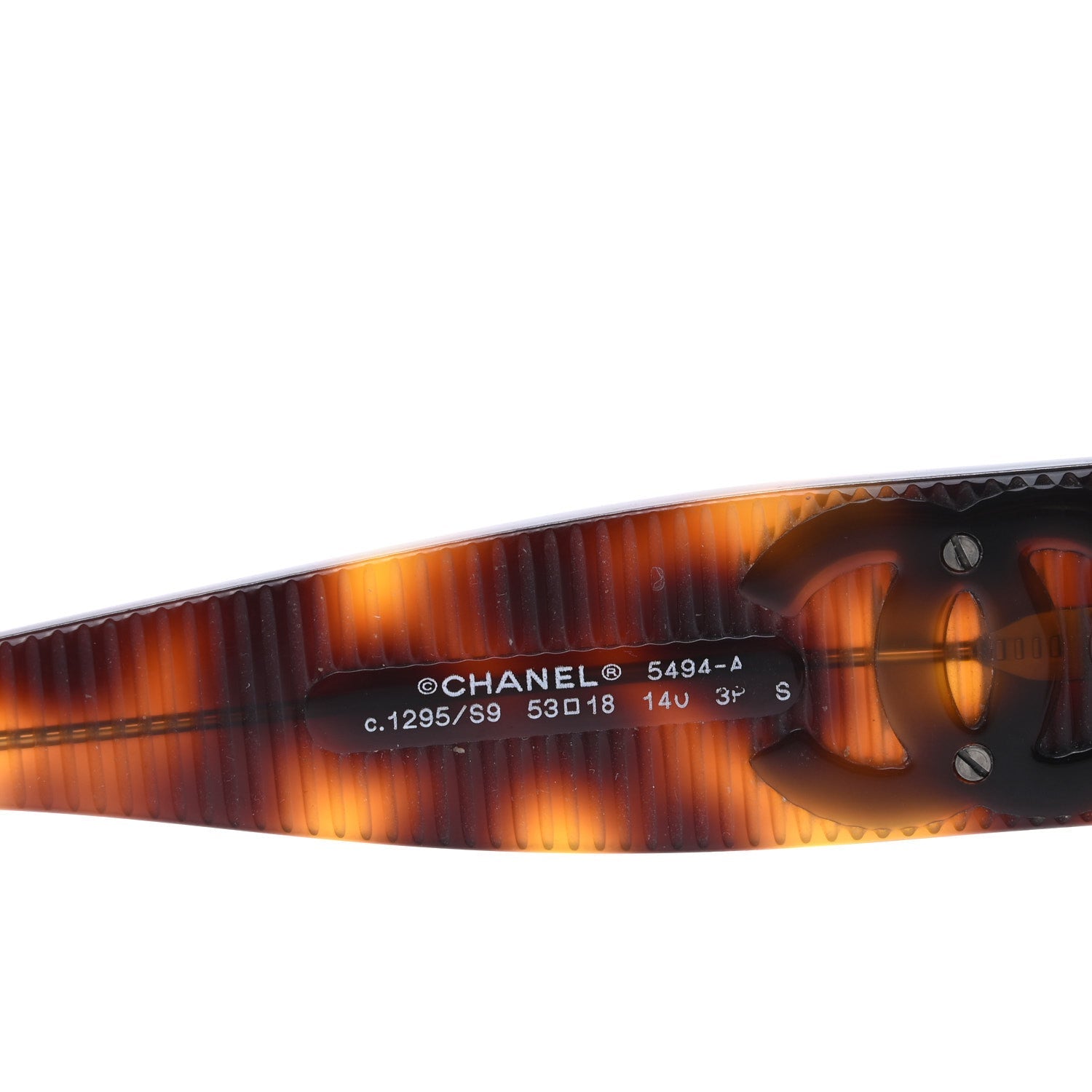 Square Polarized CC Sunglasses 5494-A Tortoise Brown