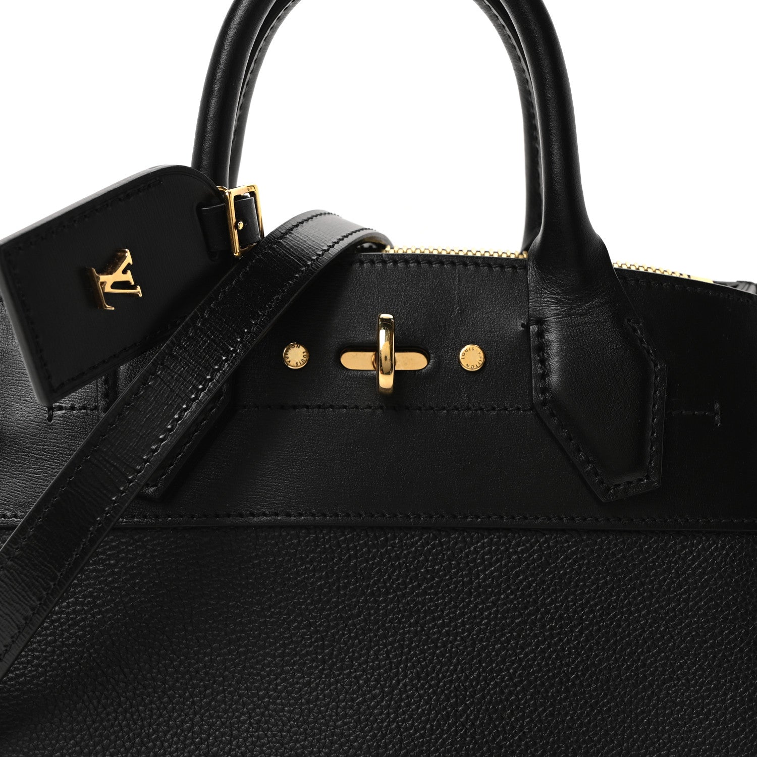 Calfskin City Steamer Mini Black
