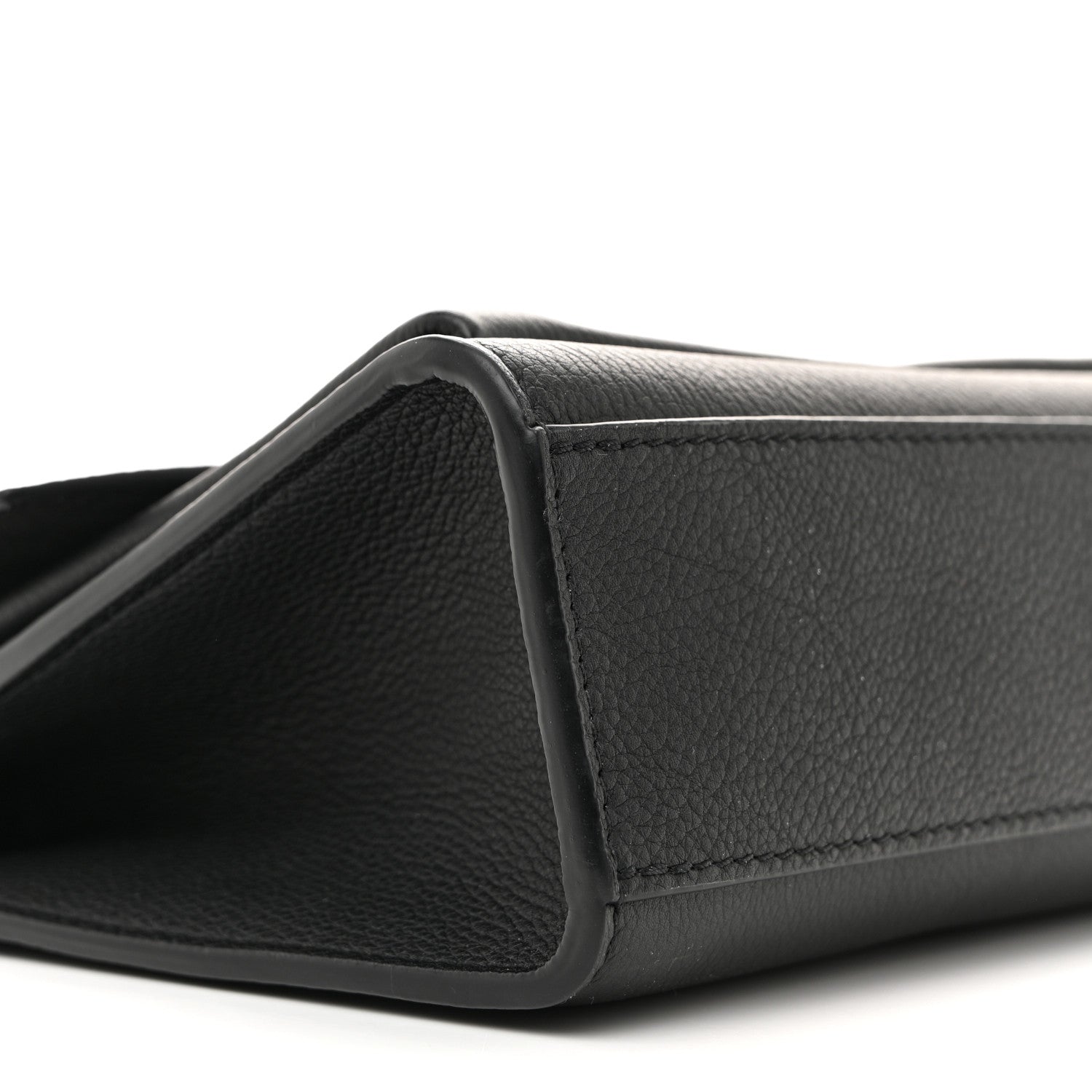 Soft Calfskin Mylockme Chain Bag BB Black