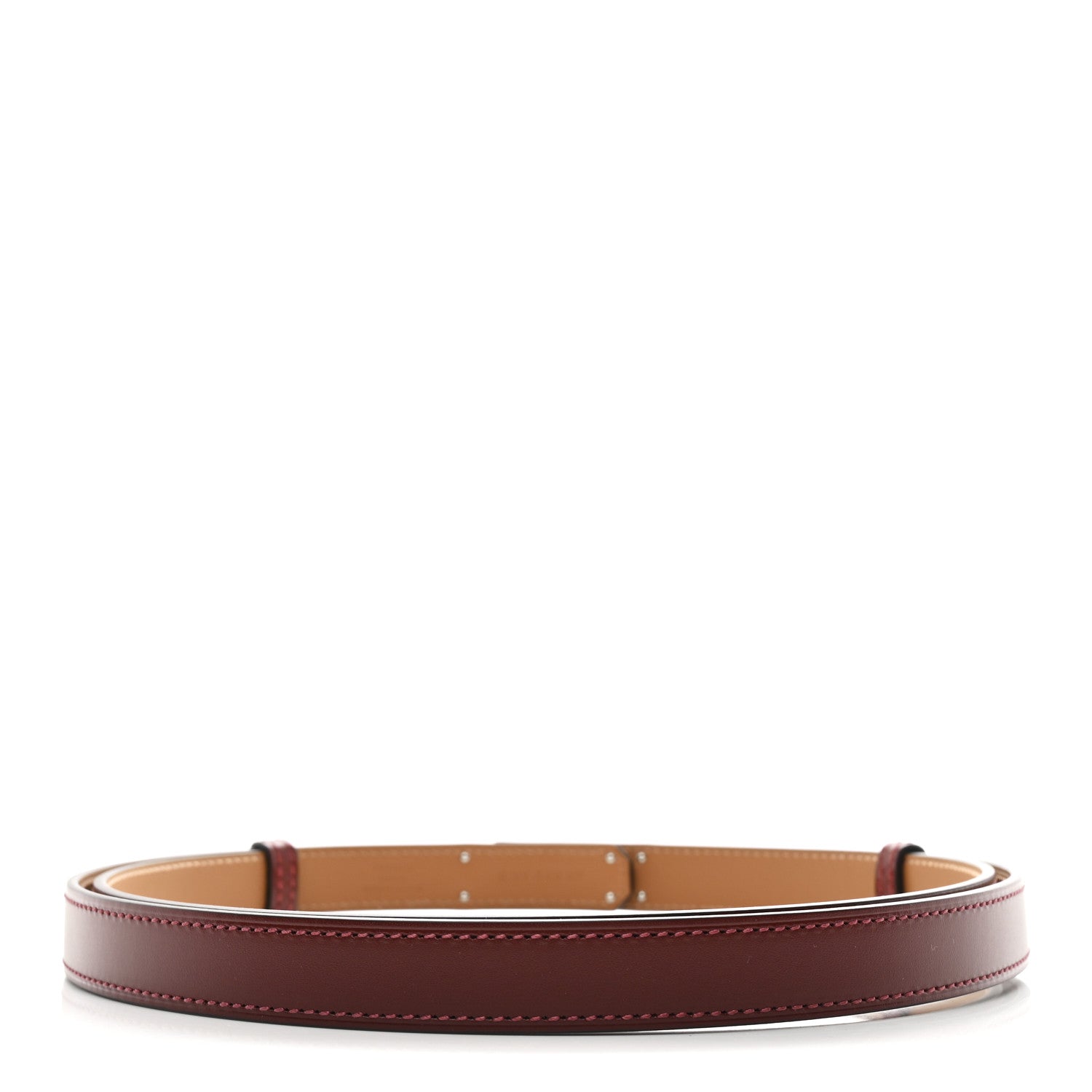 Hunter Calfskin Kelly Belt Rouge H