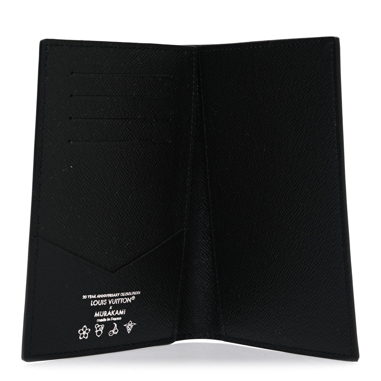 LV X TM Monogram Multicolor Passport Cover Black