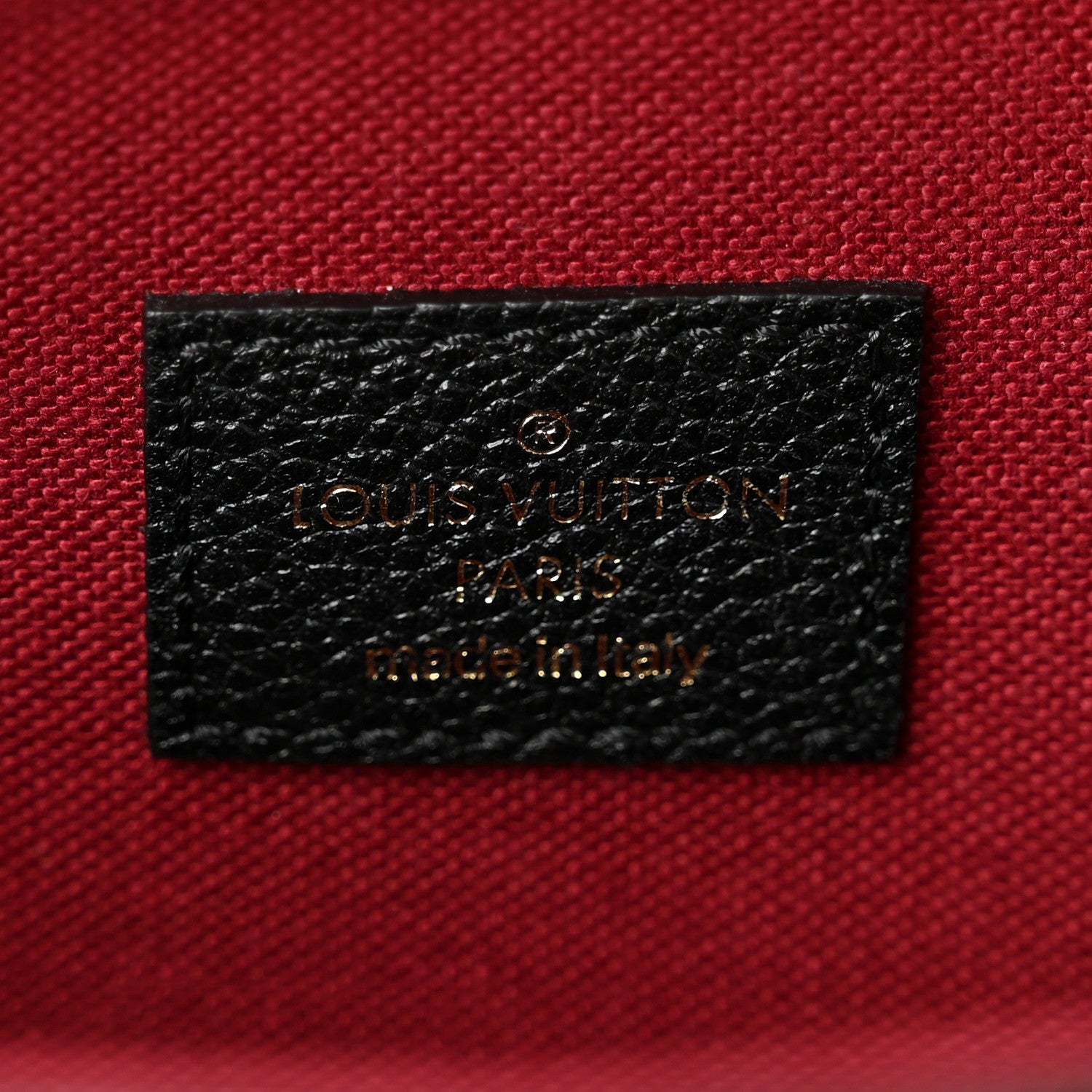 Empreinte Monogram Giant Felicie Pochette Black Beige
