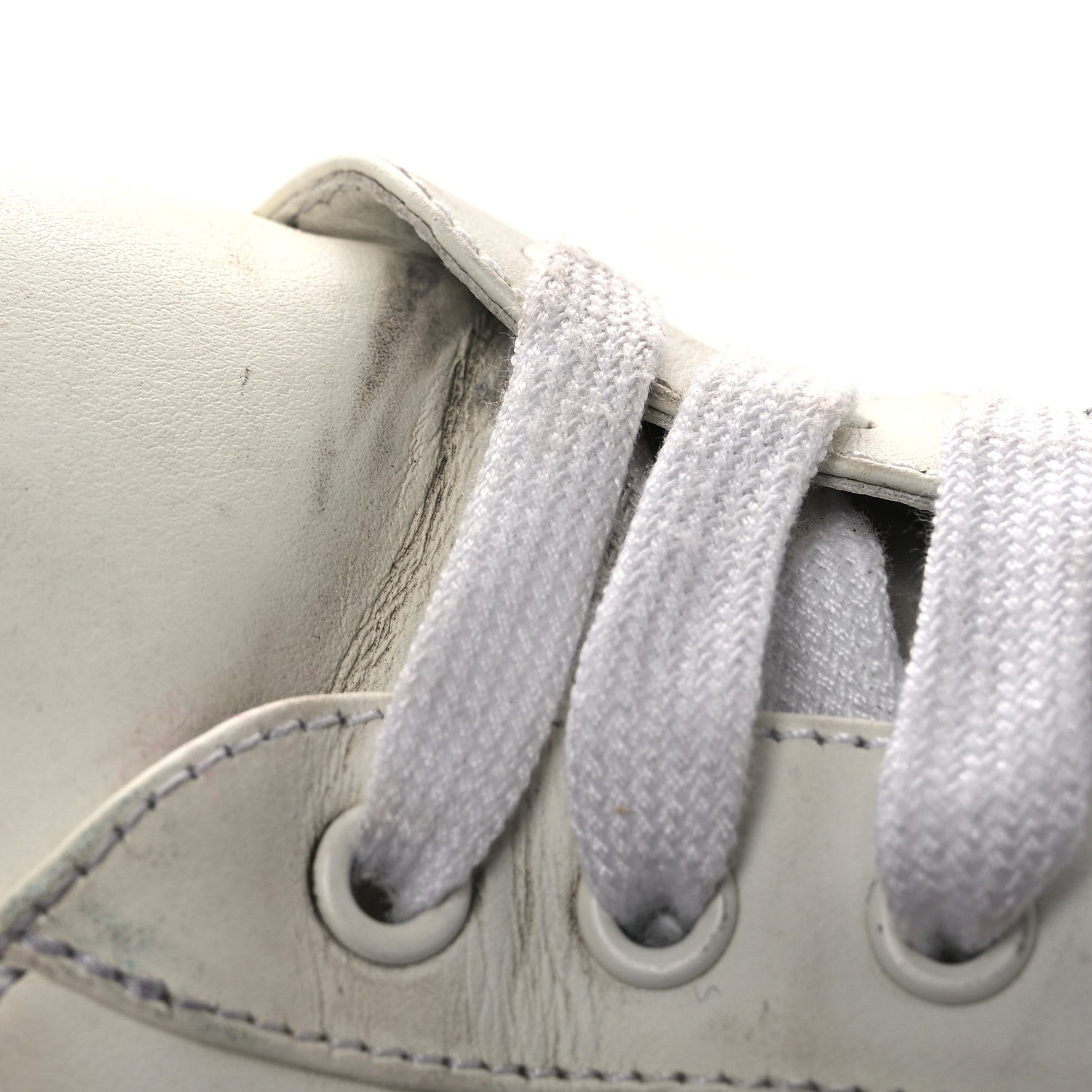 Vitello Soft Logo 45mm Platform Sneakers 35.5 White Pink