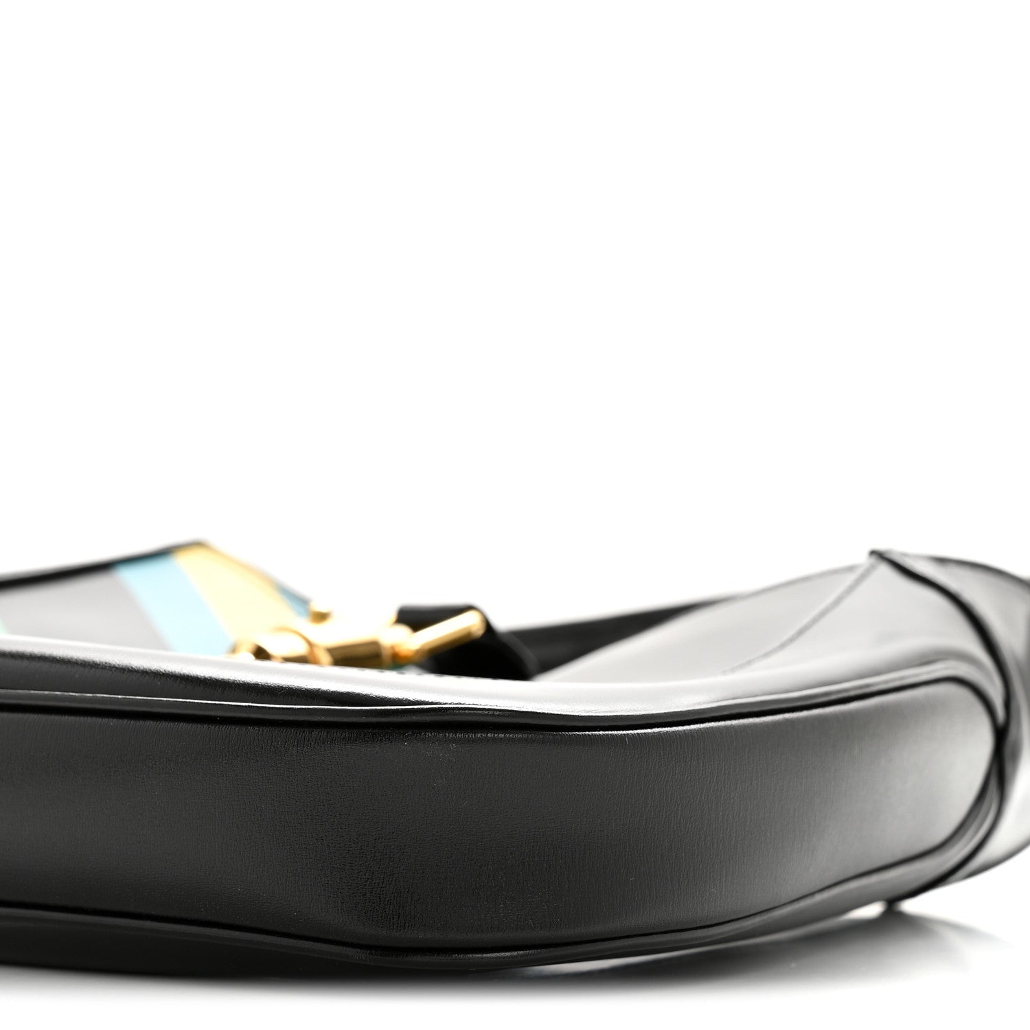 Boarded Dyana Lux Calfskin Centum Small Jackie 1961 Hobo Black Multicolor