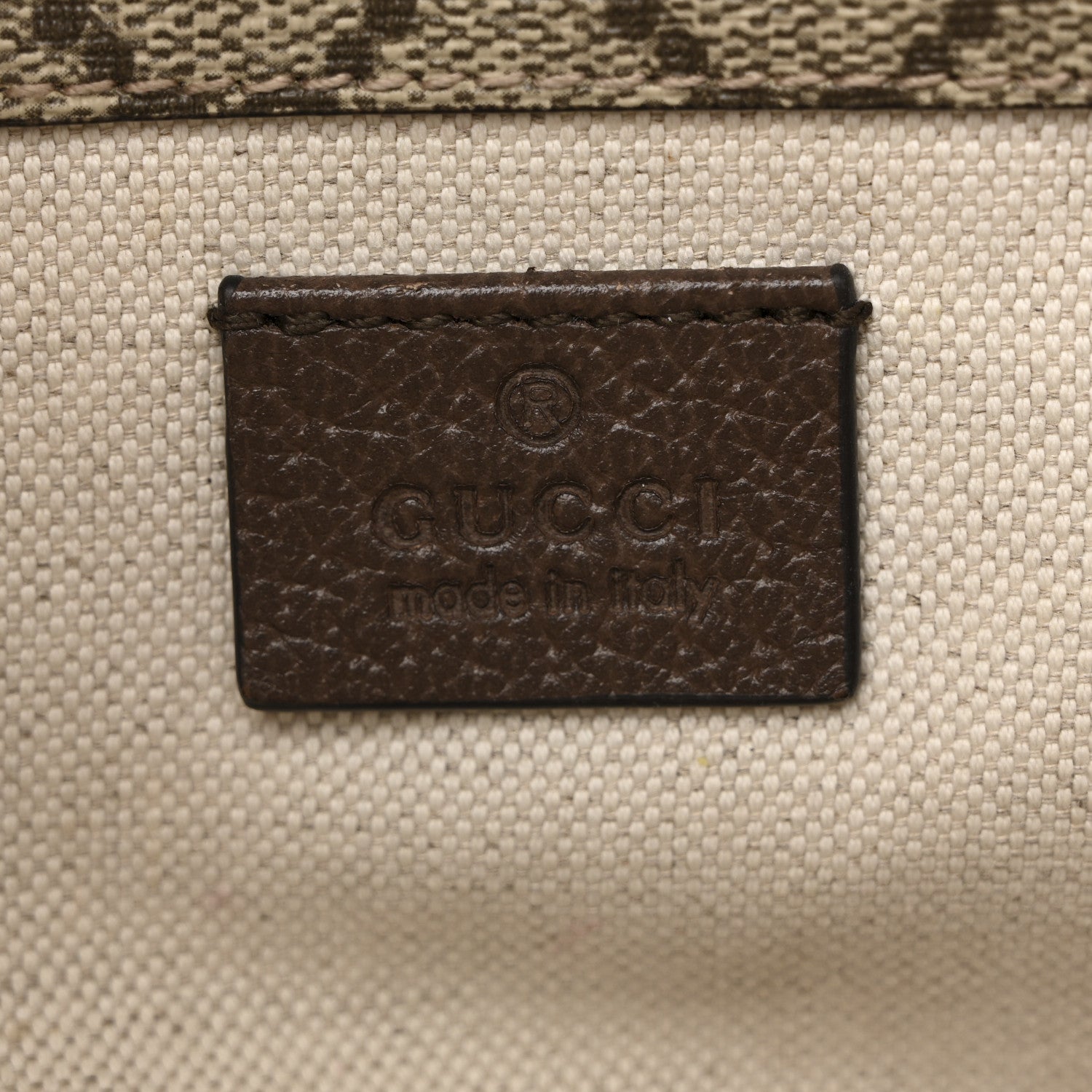 GG Supreme Monogram Web Small Neo Vintage Double Flap Messenger Bag Beige New Acero