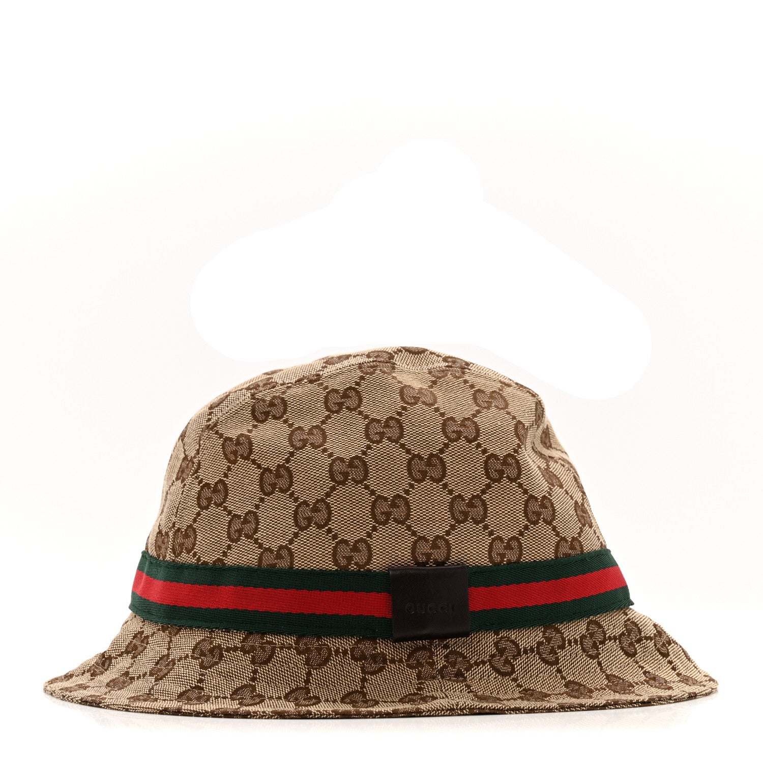 Monogram Web Bucket Hat M Brown