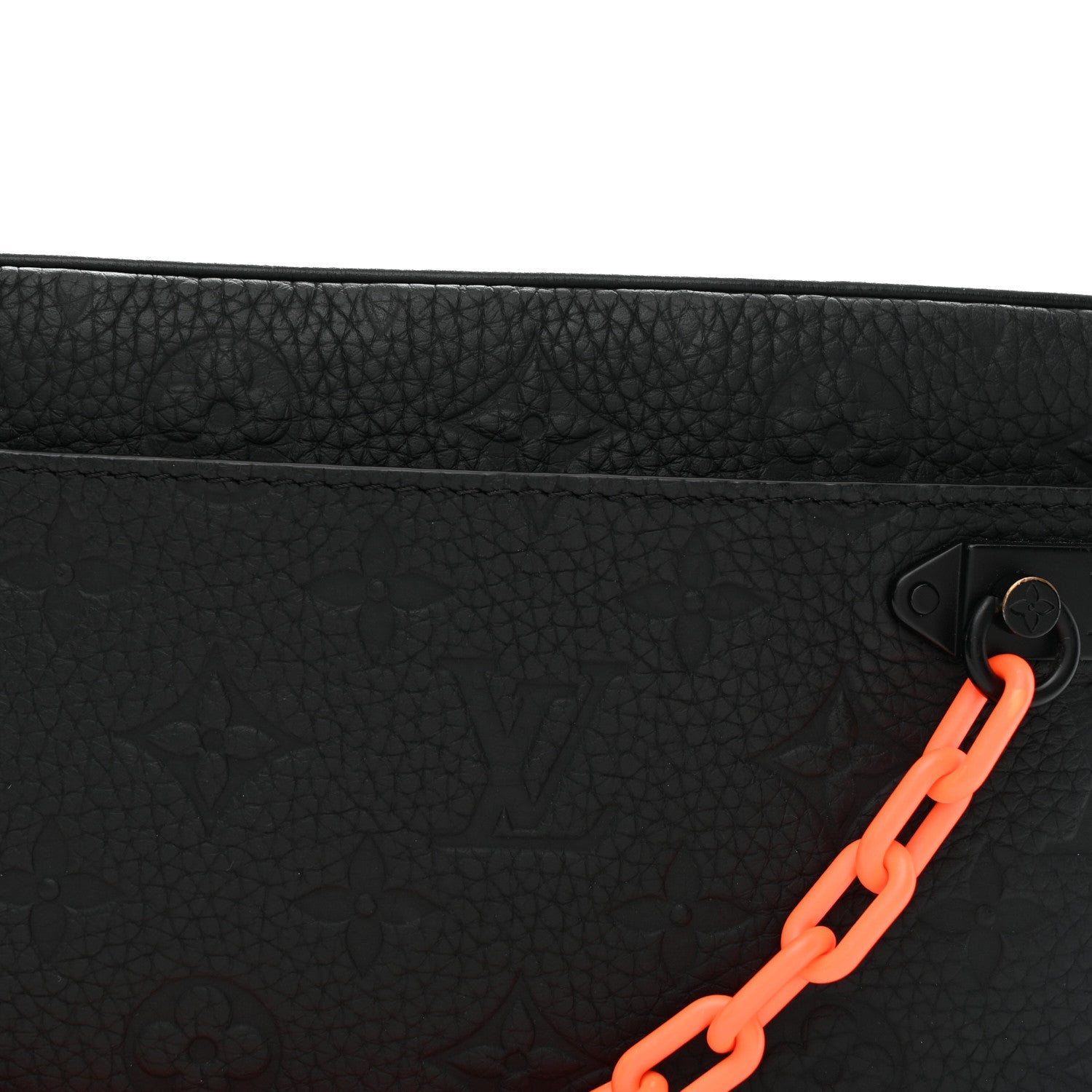 Taurillon Monogram Uniformes Solar Ray Soft Pochette Volga Belt Bag Black