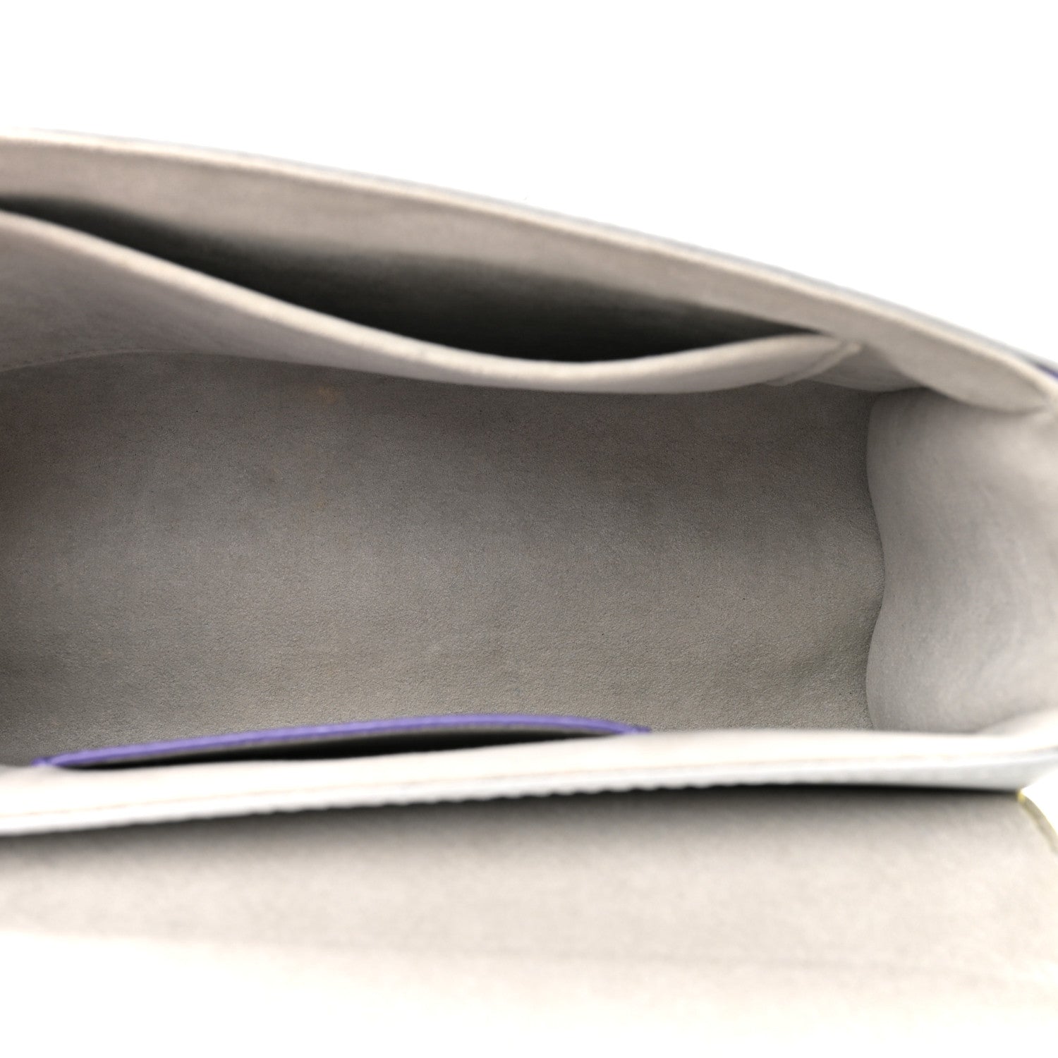 Epi Twist Shoulder Bag MM Purple Yellow Grey