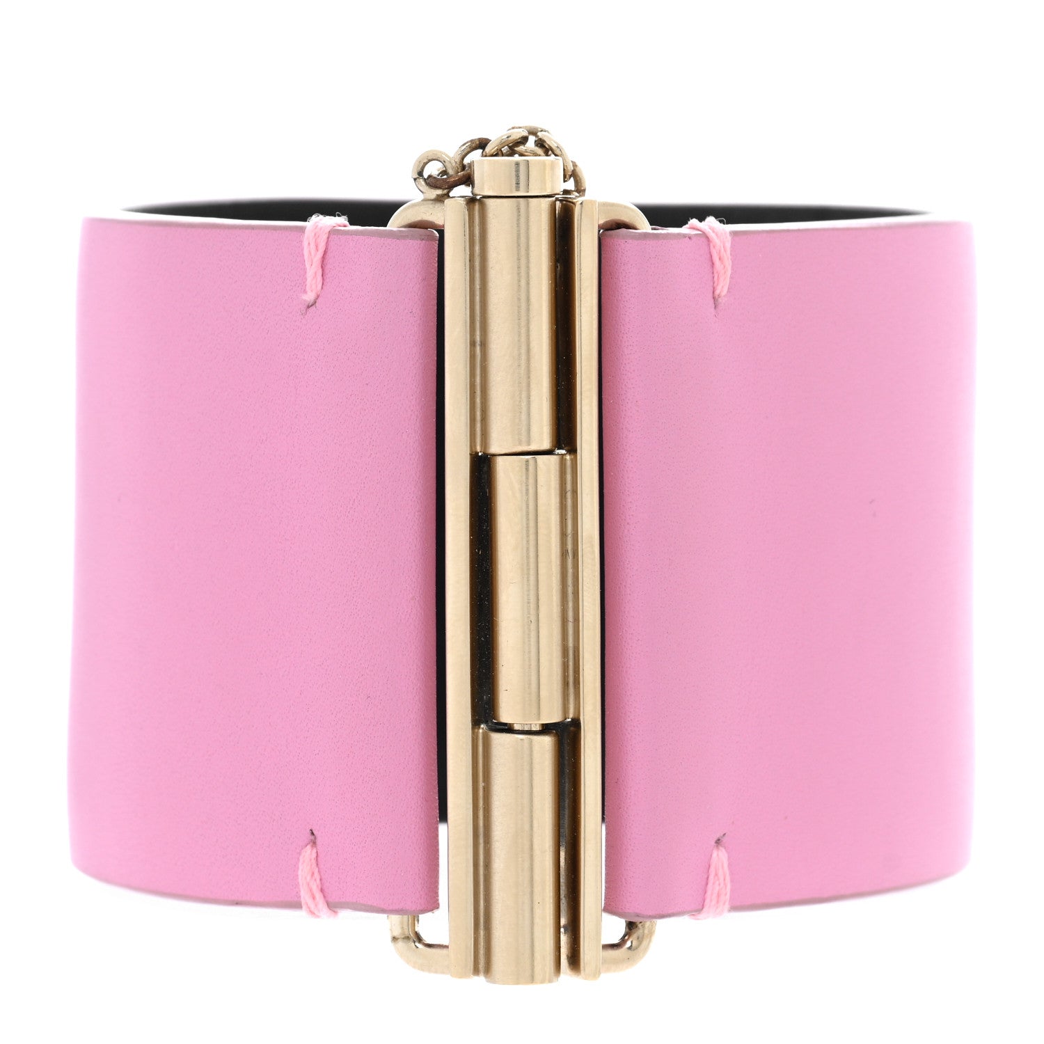 Calfskin CC Wide Cuff M Pink