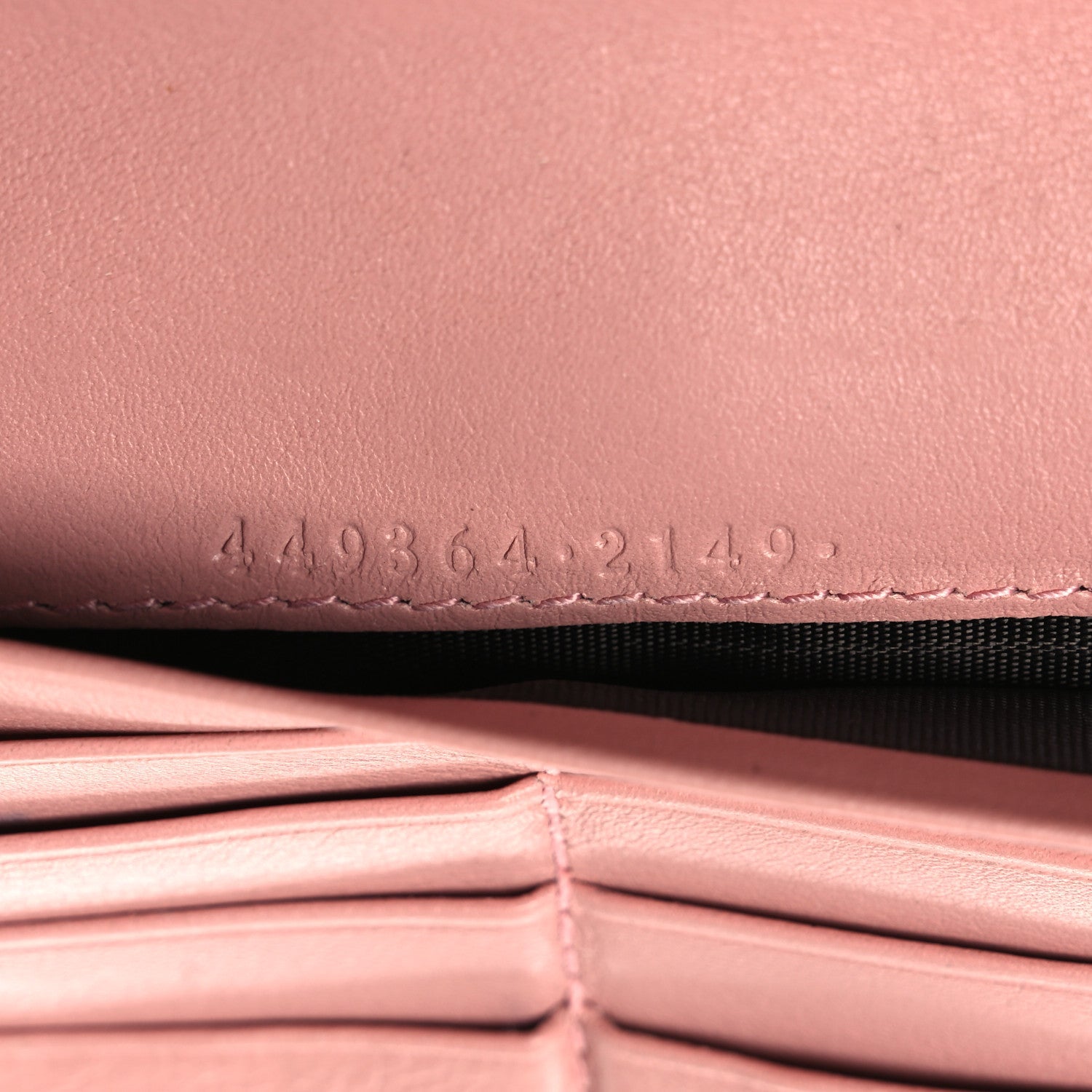 Soft Microguccissima Continental Zip Wallet Soft Pink